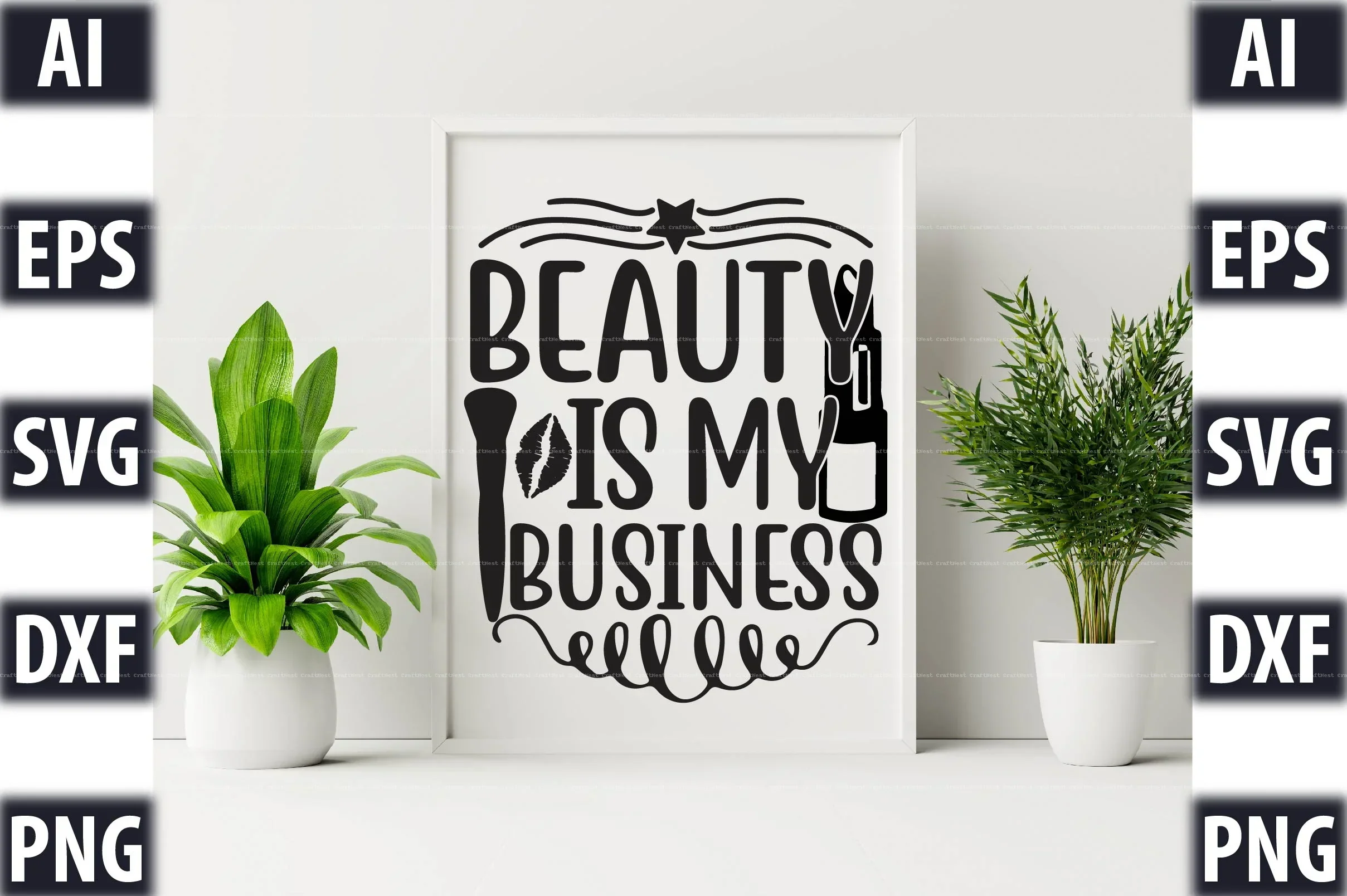 Makeup Design SVG Bundle - Image 7