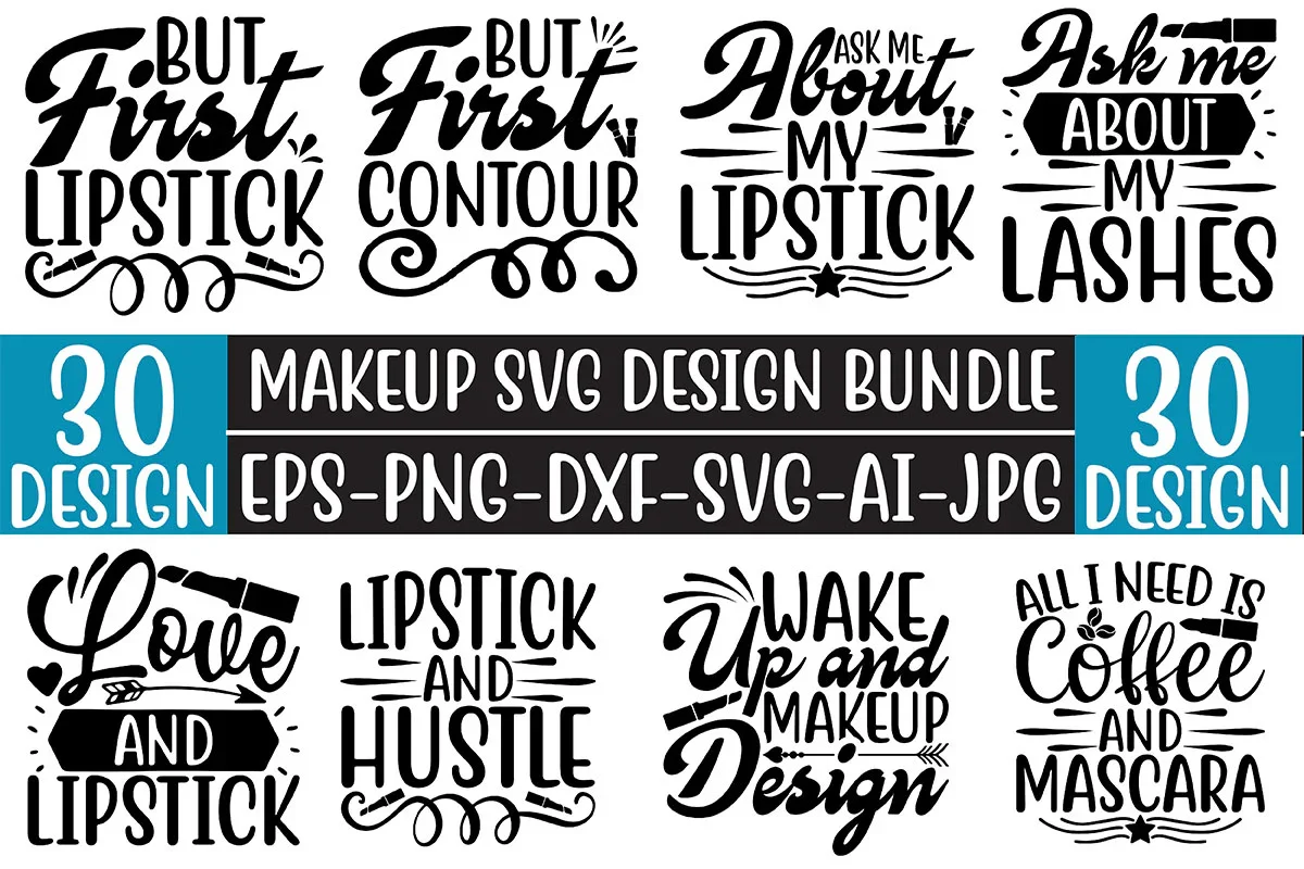 Makeup SVG Bundle