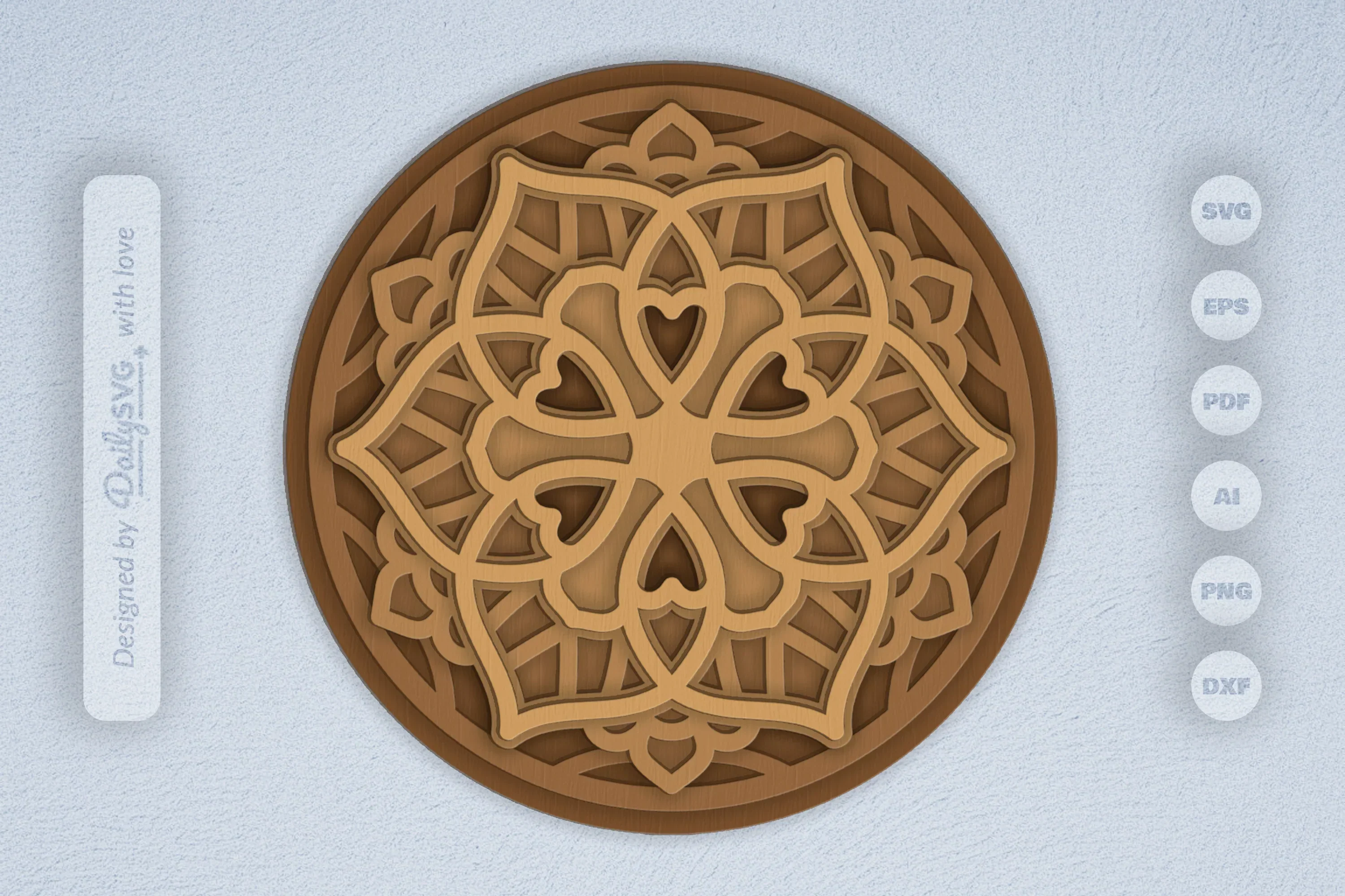 Mandala Deco Laser Cut SVG Bundle