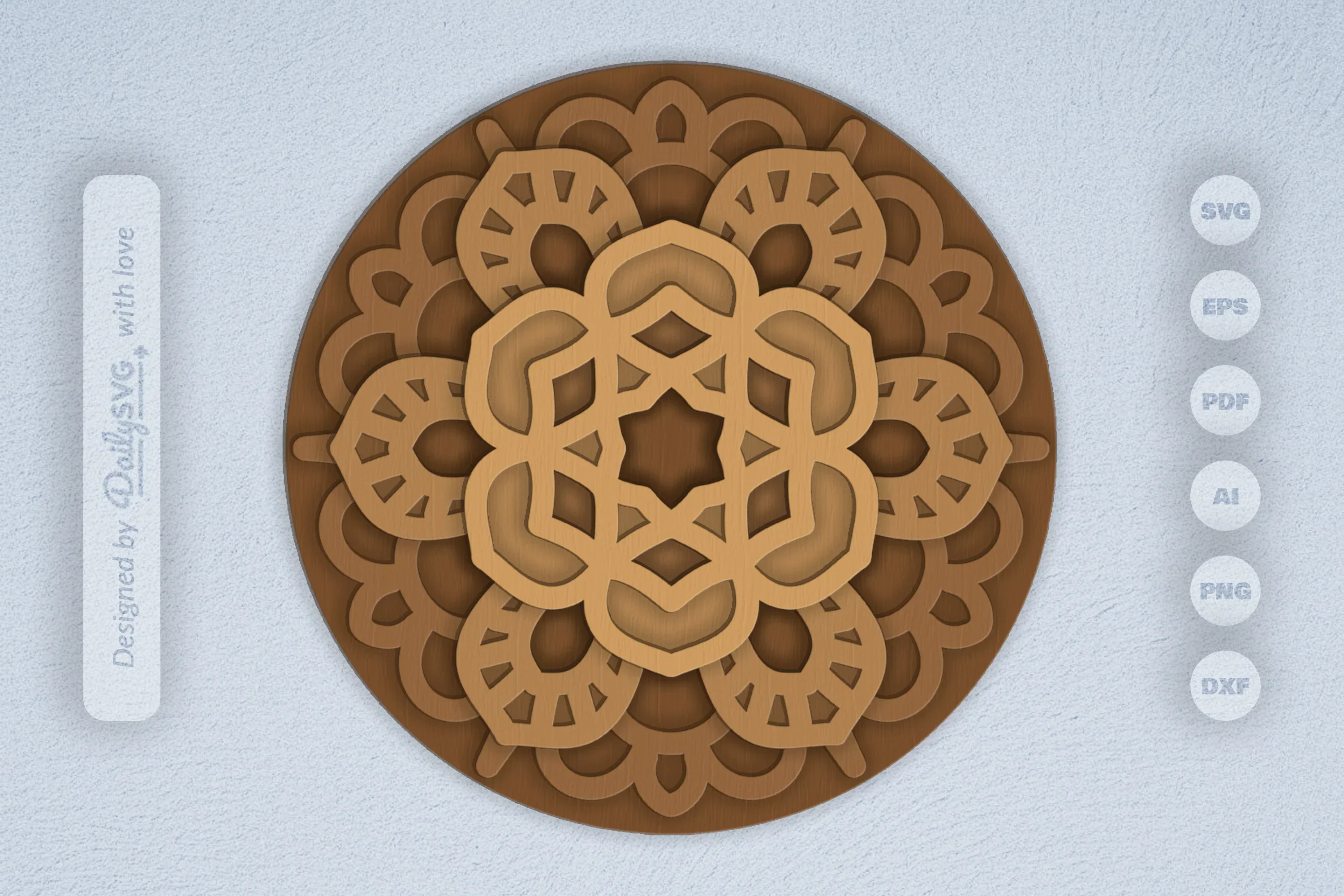 Mandala Laser Cut SVG Bundle