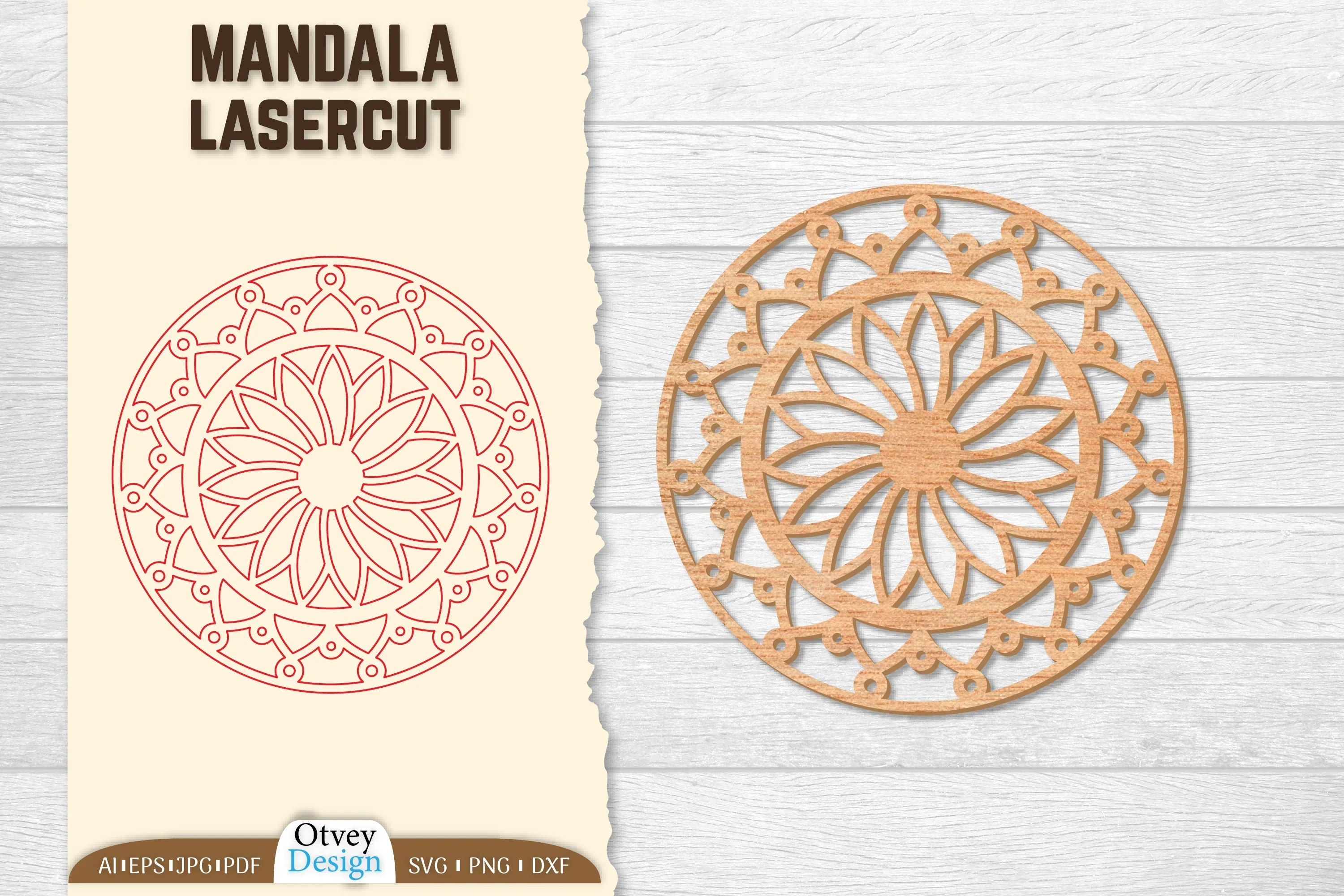 Mandala Lasercut SVG Bundle