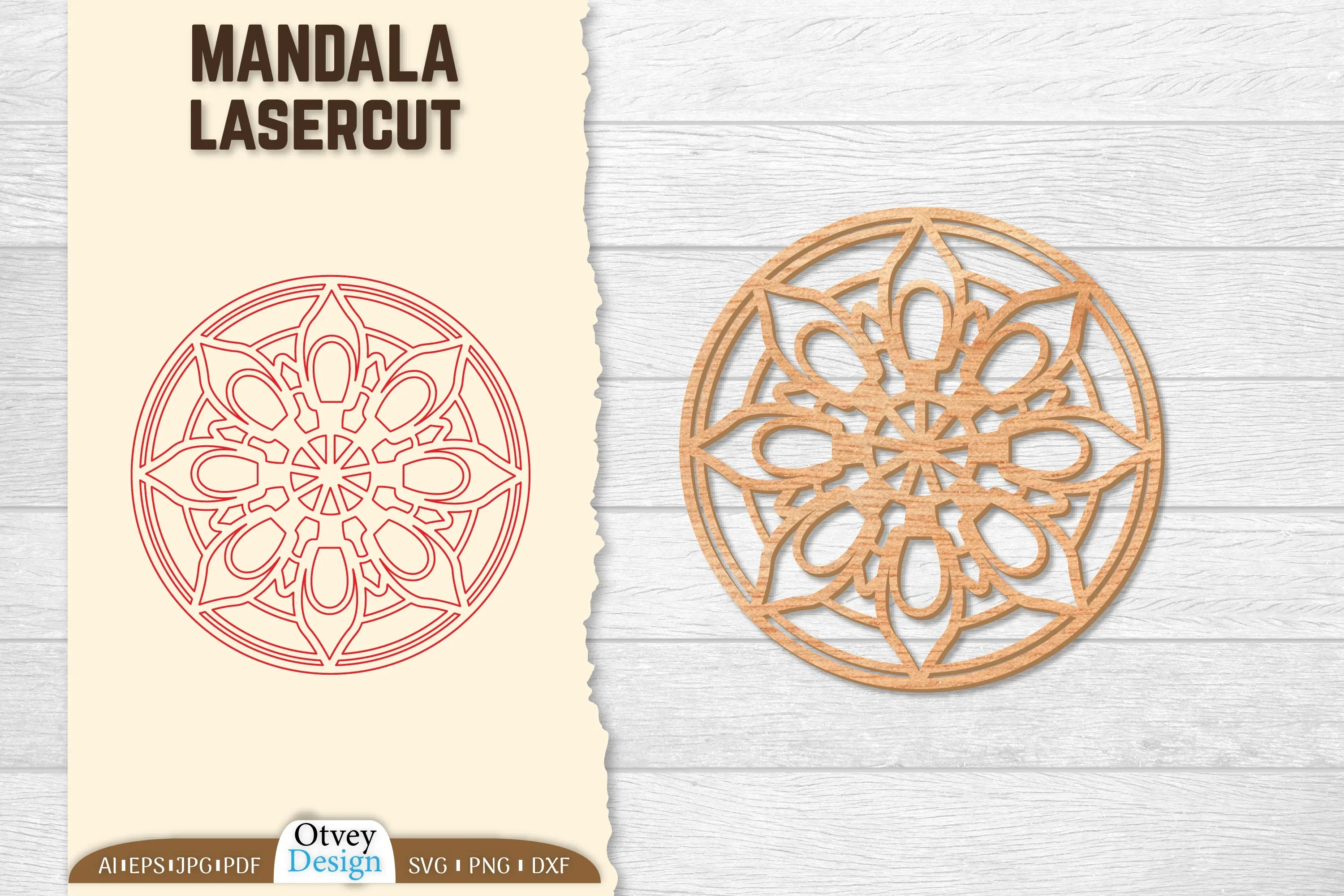 Mandala Lasercut SVG Bundle