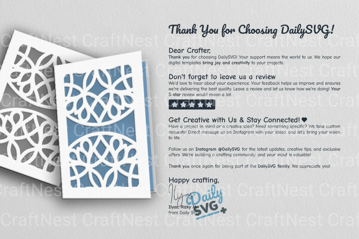 Mandala Mirror Papercut SVG Bundle - Image 2