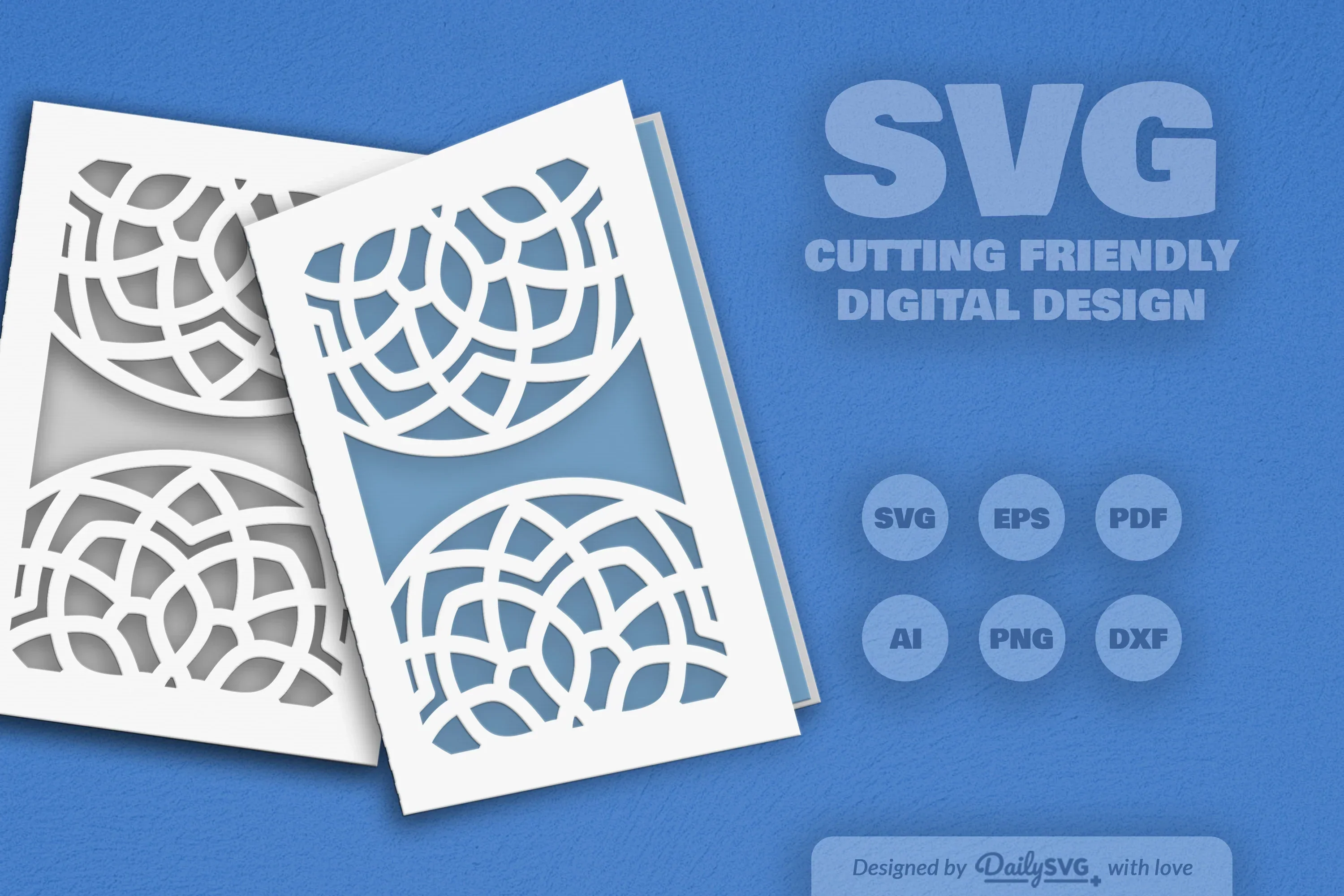 Mandala Mirror Papercut SVG Bundle - Image 2