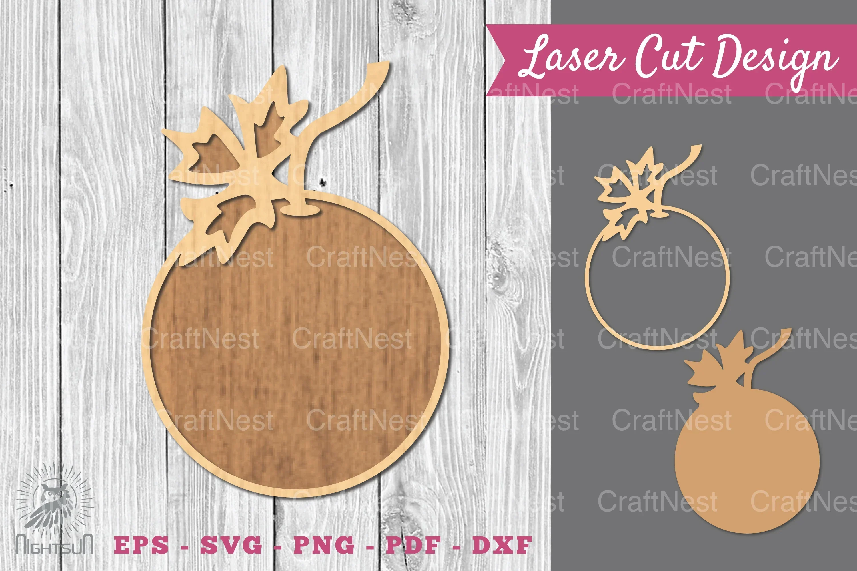 Melon Laser Cut Decoration Clipart Bundle