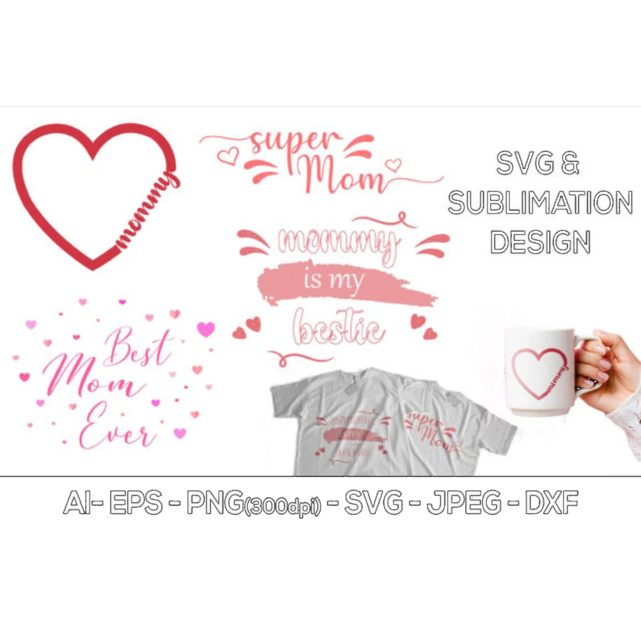 Mom SVG Bundle
