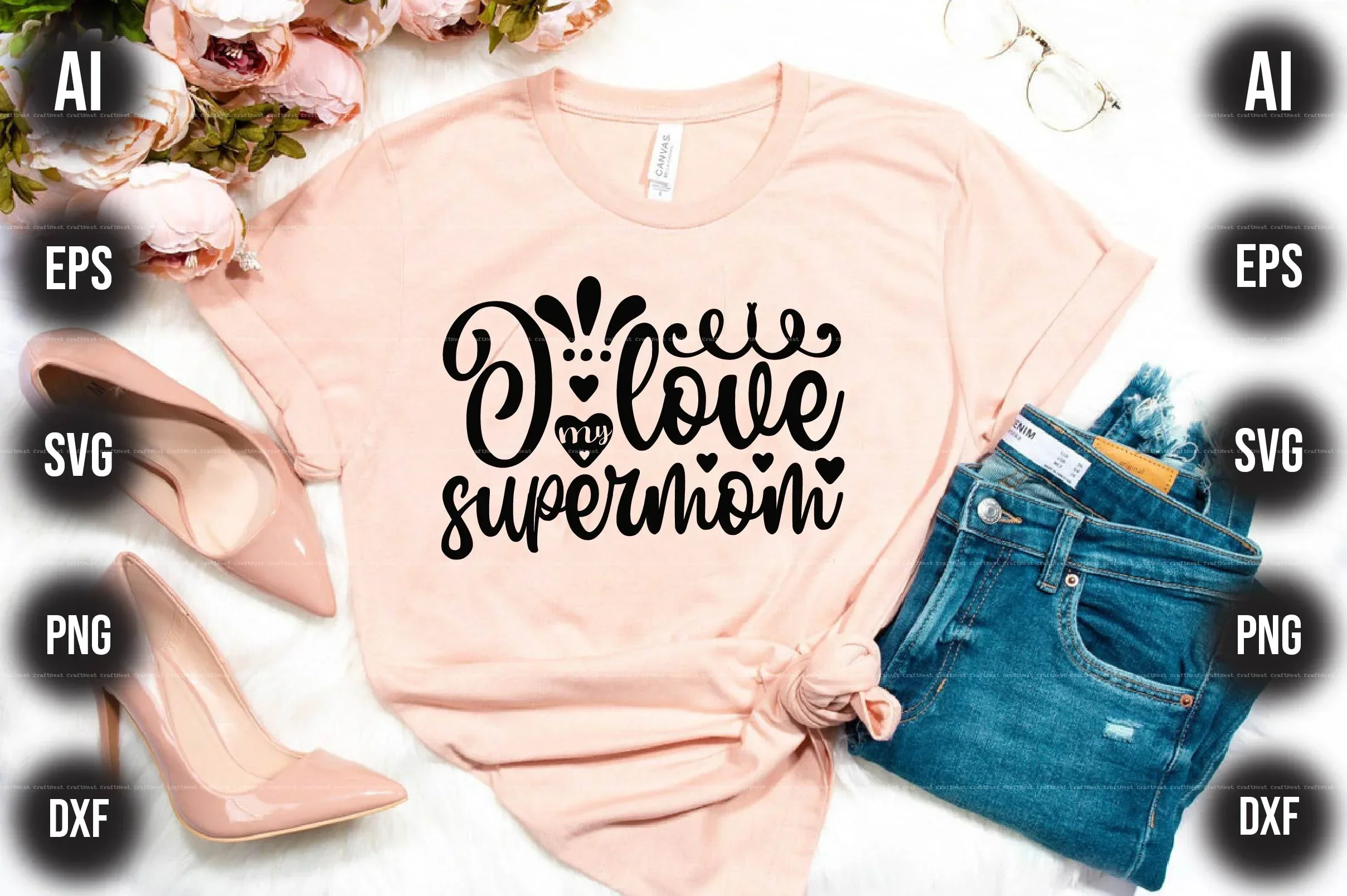 Mother's Day SVG Design Bundle - Image 15