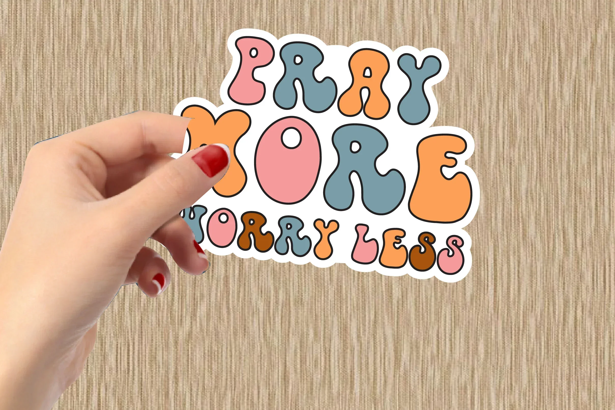 Motivational Retro Sticker Bundle - Image 3
