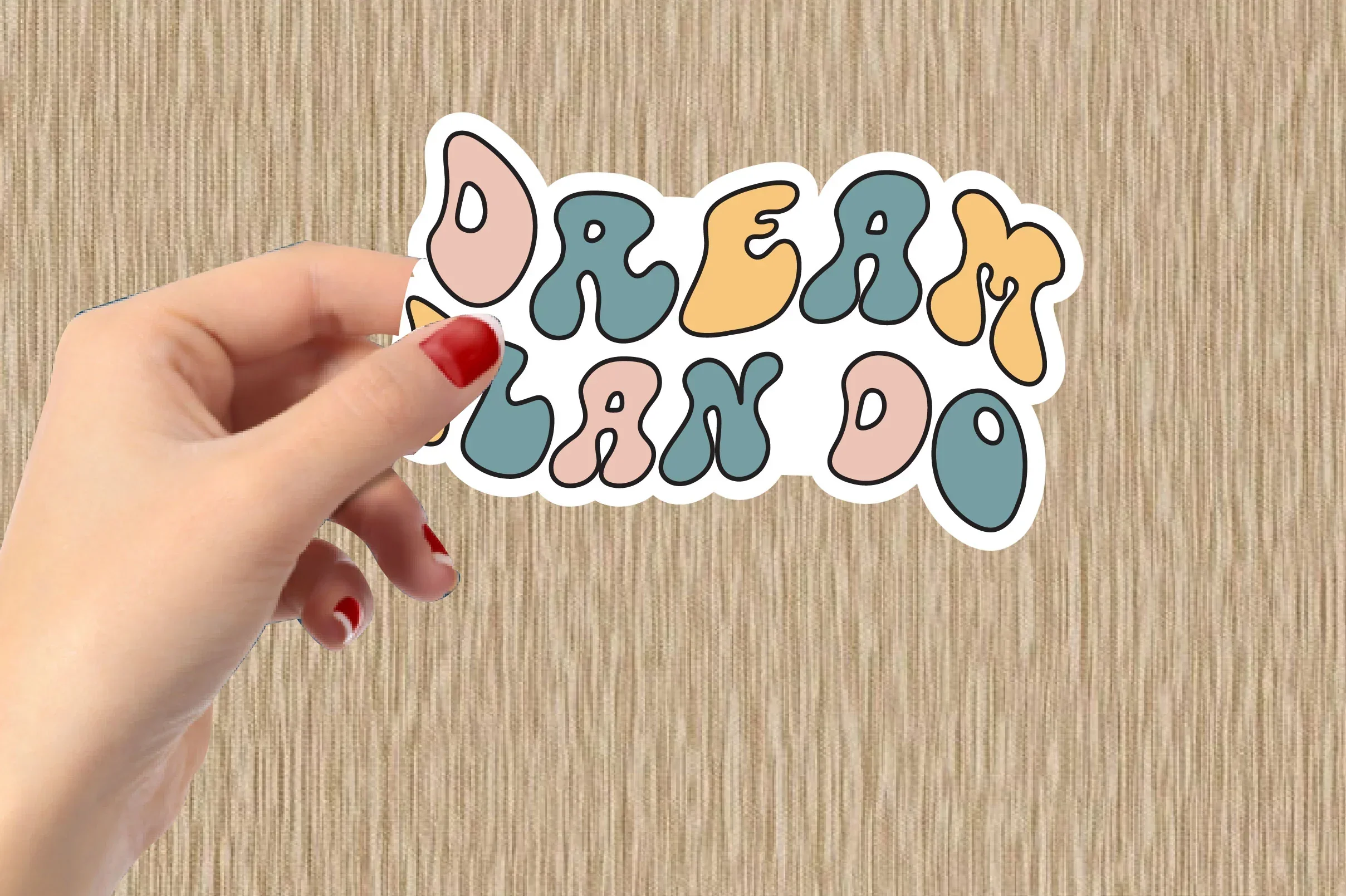 Motivational Retro Sticker Bundle - Image 5