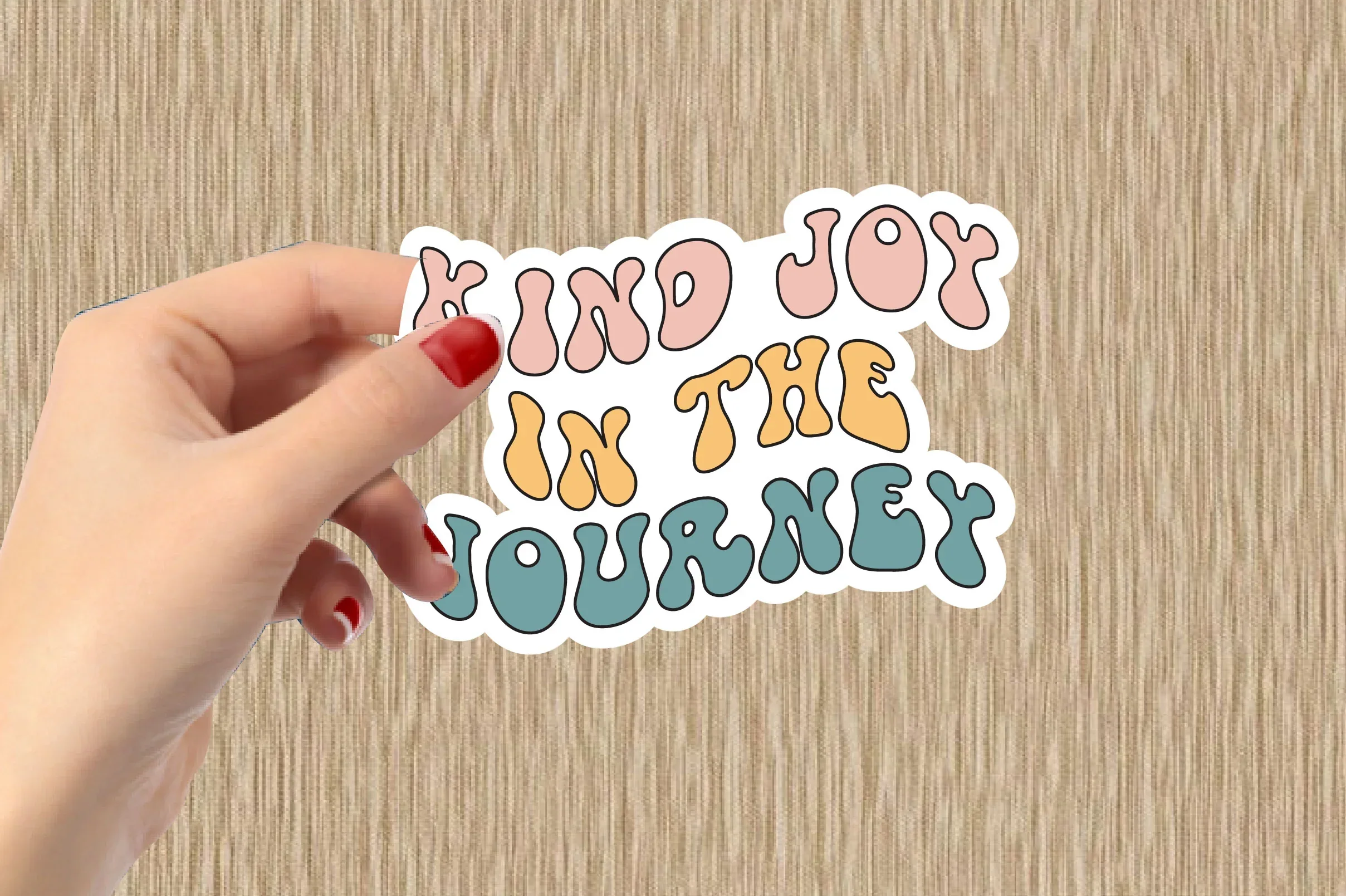Motivational Retro Sticker Bundle - Image 9