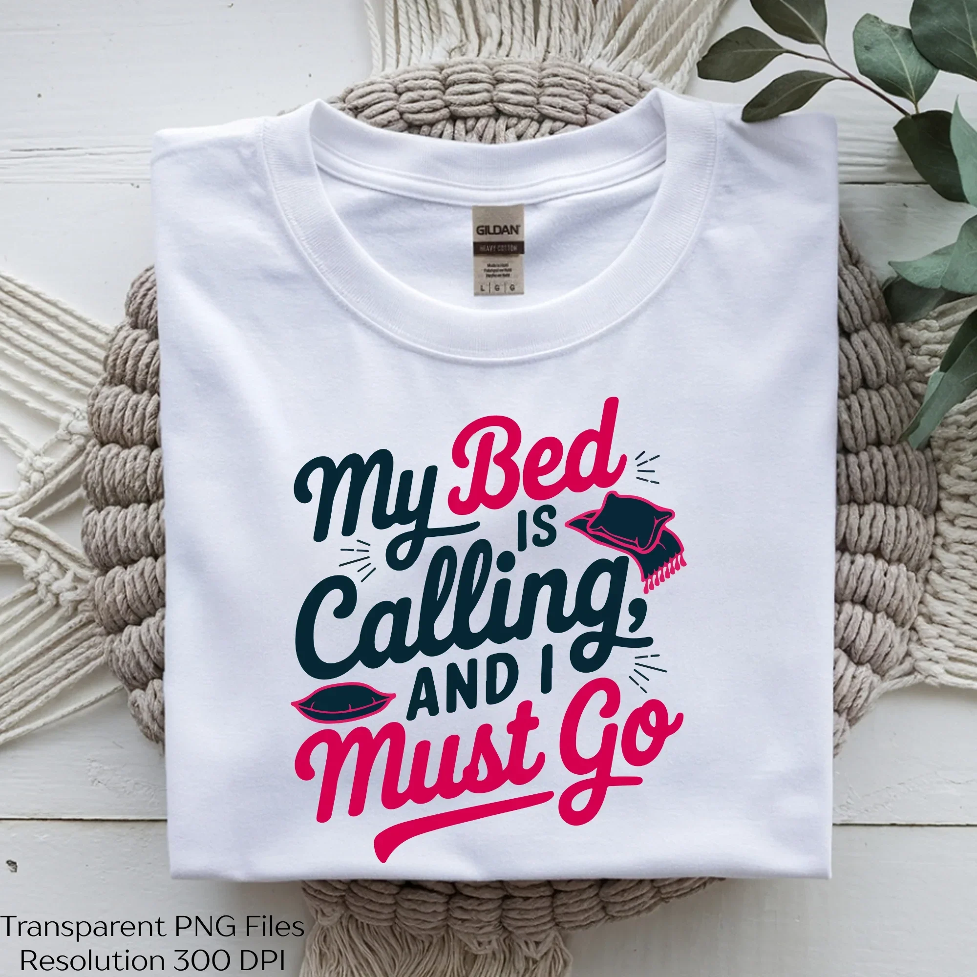 My Bed Is Calling and I Must Go - Funny SVG Bundle