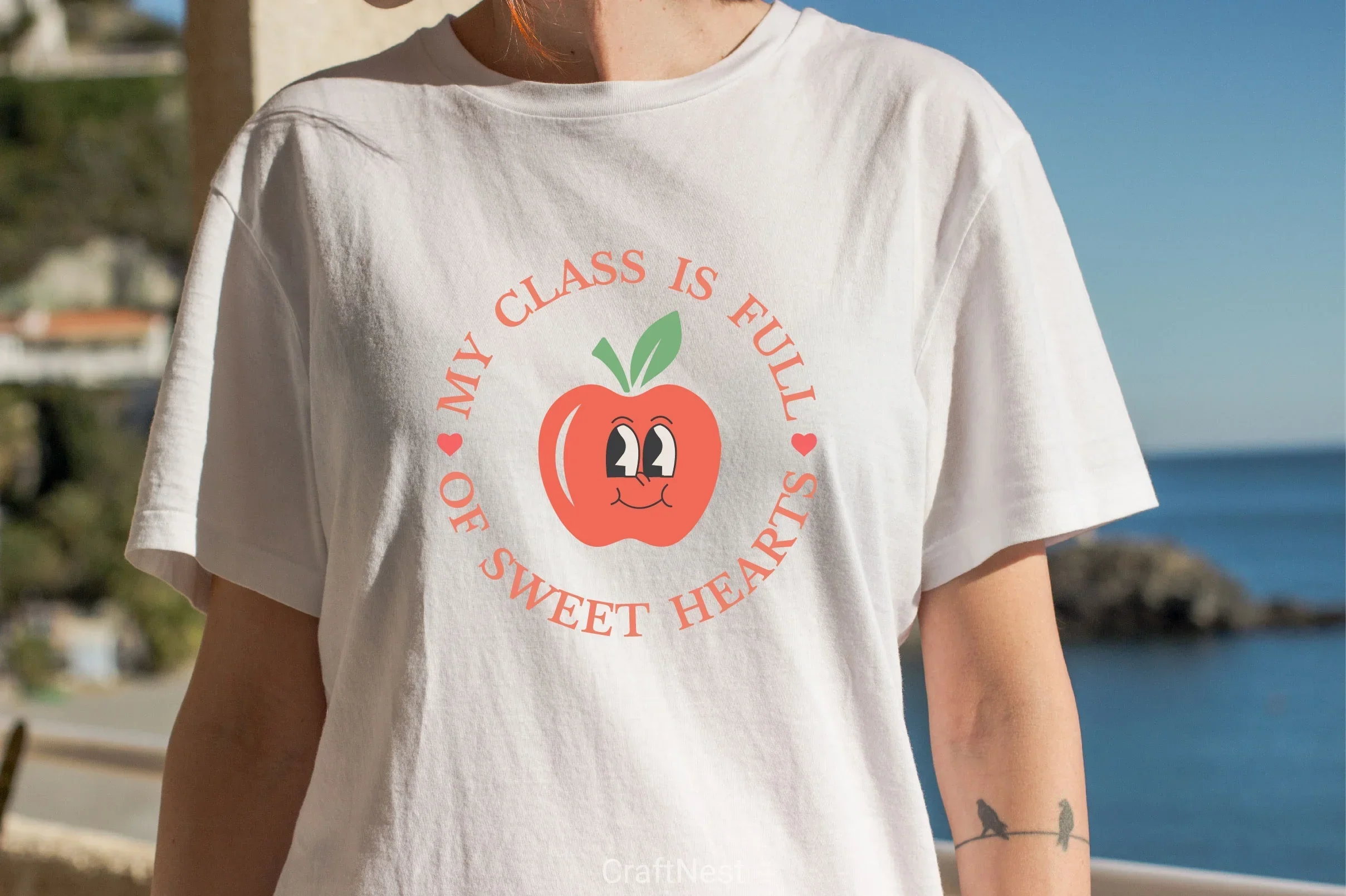 My Class Is Full Of Sweet Hearts SVG Bundle - Image 3
