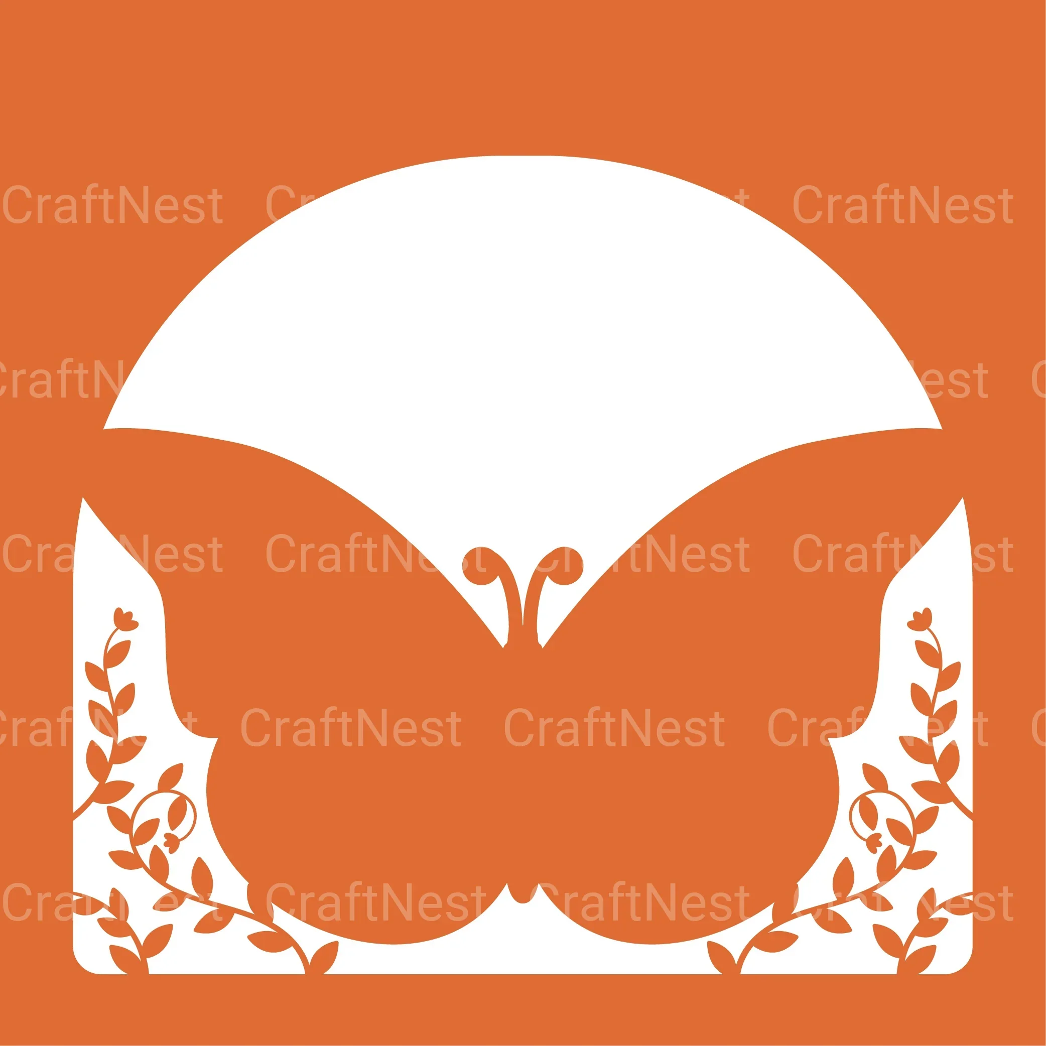 Mystical Butterfly 3D Layered Papercut Clipart Bundle - Image 5