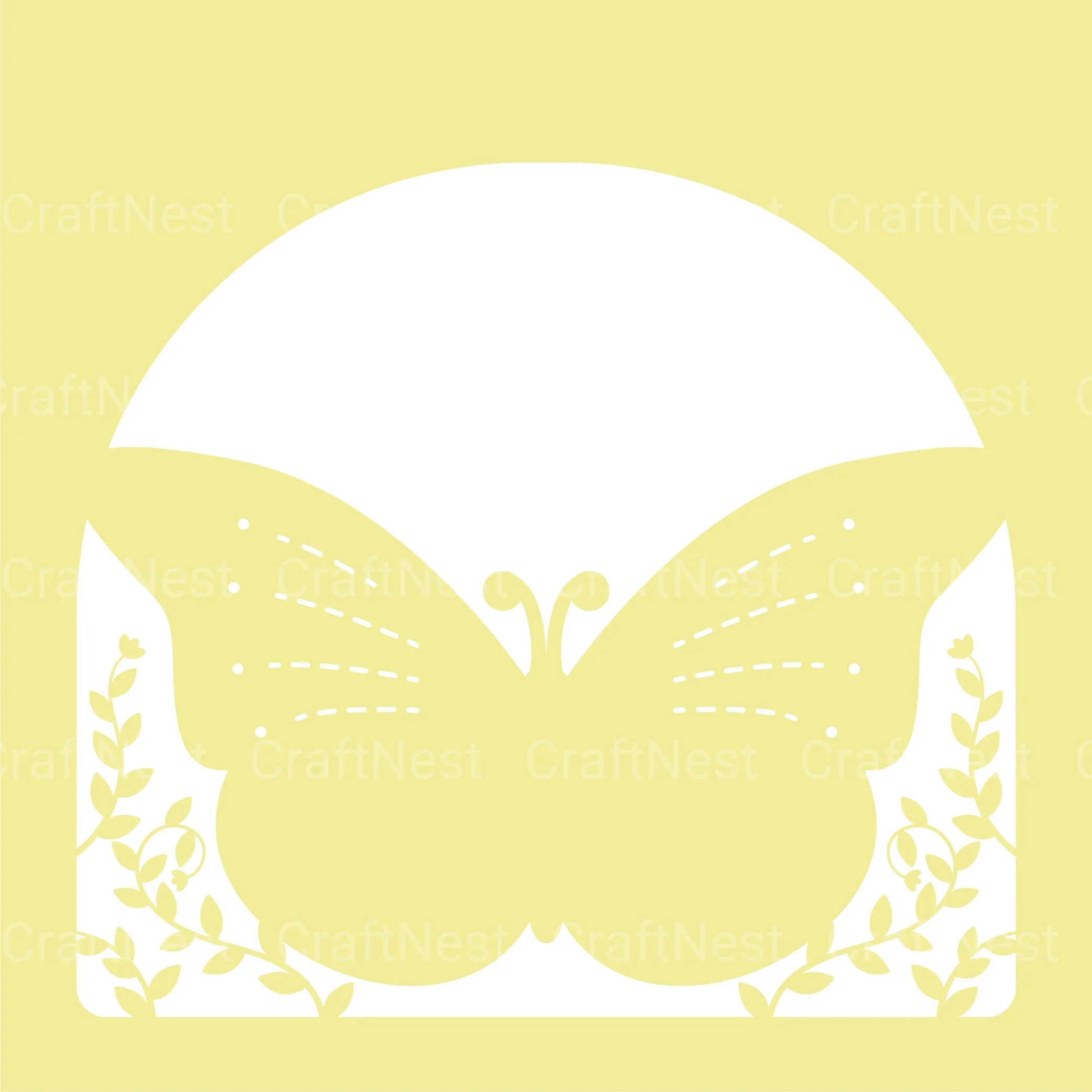 Mystical Butterfly 3D Layered Papercut Clipart Bundle - Image 6
