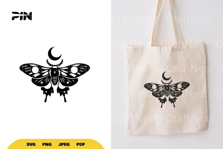 Mystical Moth SVG Bundle