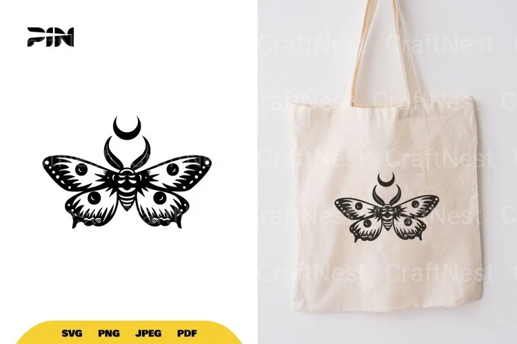 Mystical Moth SVG Bundle