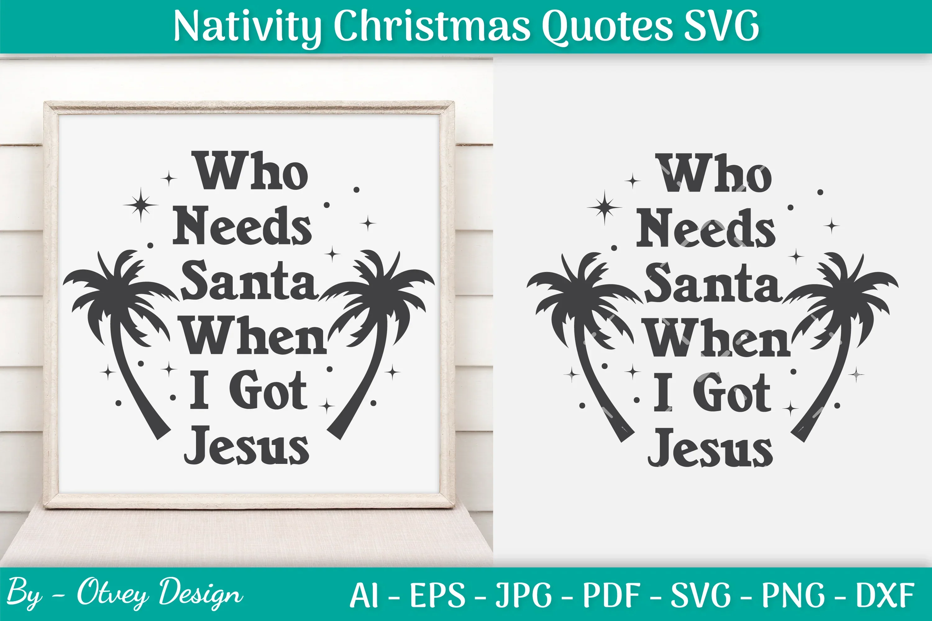 Nativity Christmas Quotes SVG Bundle