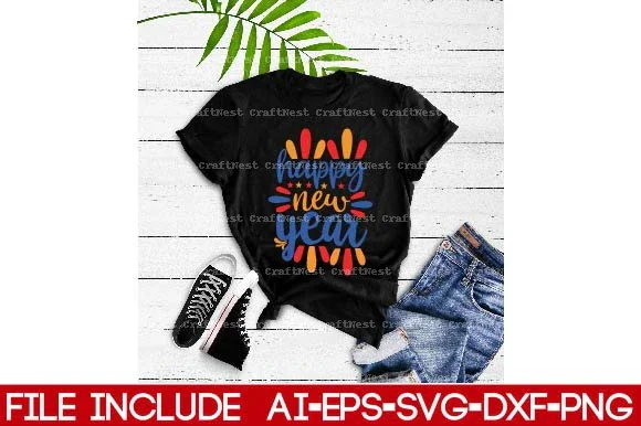 New Year 2025 SVG Bundle - Image 6