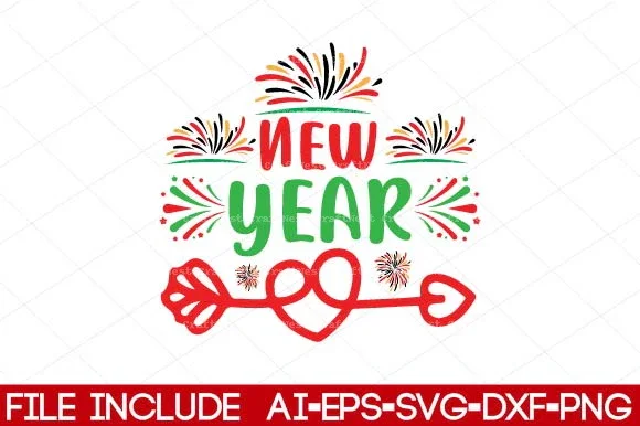 New Year SVG Bundle - Image 5