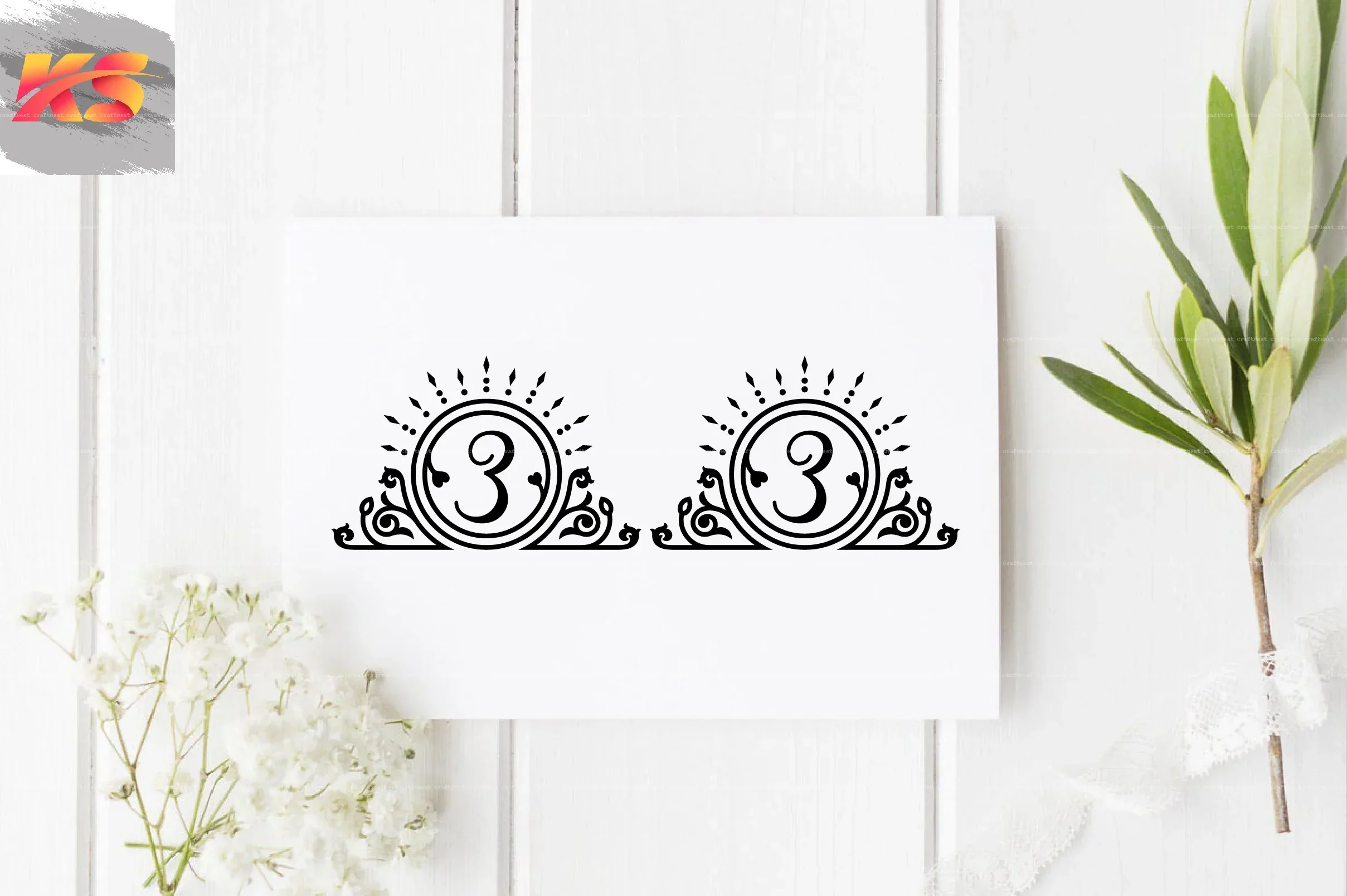 Number  SVG Bundle - Image 10