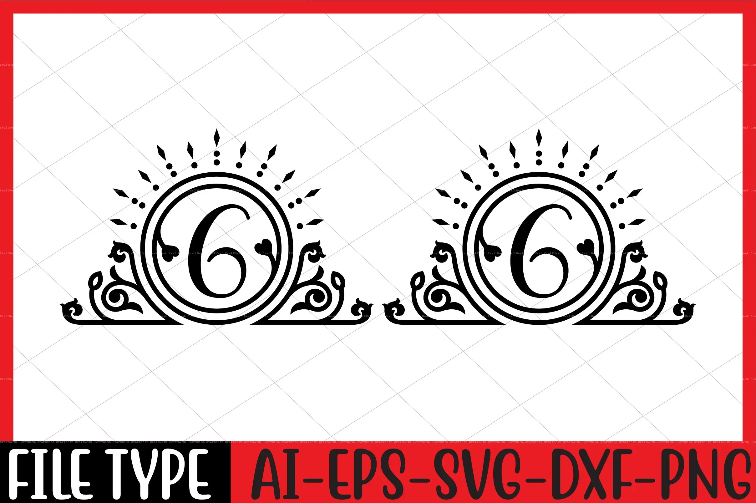 Number  SVG Bundle - Image 5