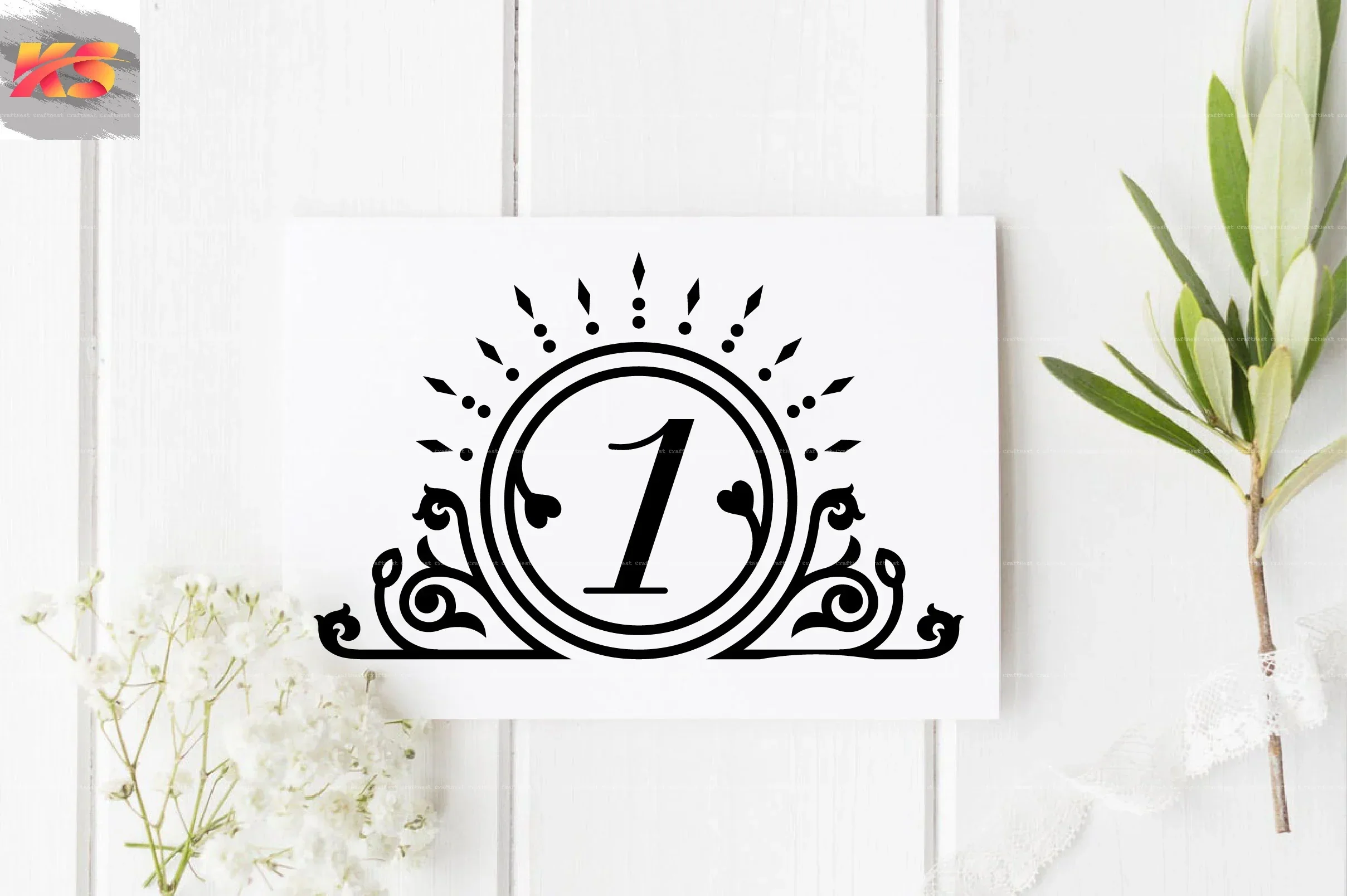 Number SVG Bundle
