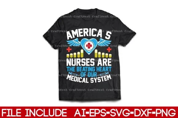 Nurse T-Shirt SVG Bundle - Image 12