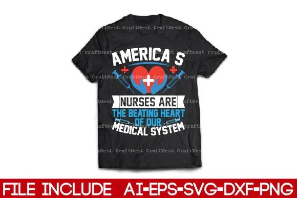 Nurse T-Shirt SVG Bundle - Image 13