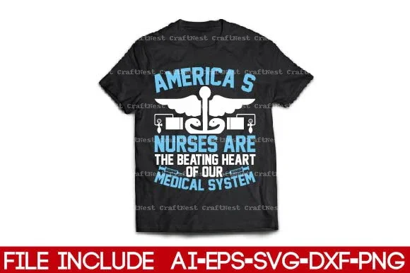 Nurse T-Shirt SVG Bundle - Image 6