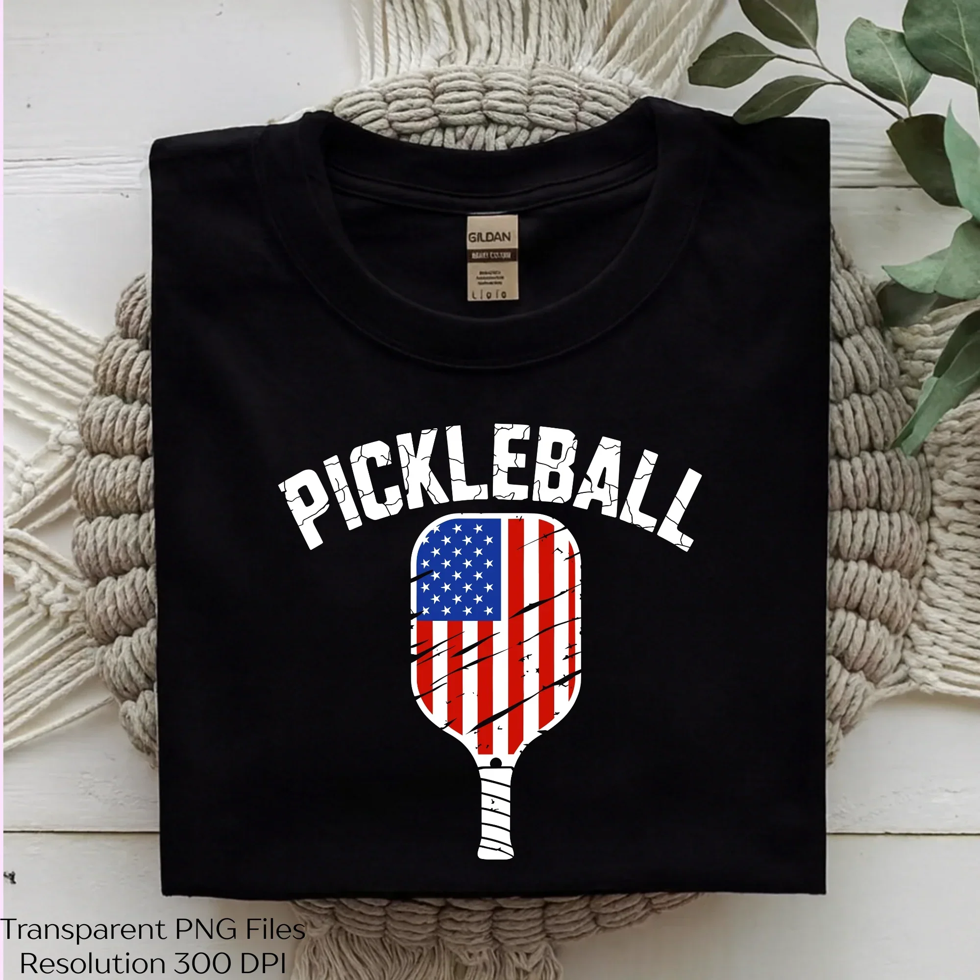 Patriotic Pickleball USA 4th of July SVG Bundle