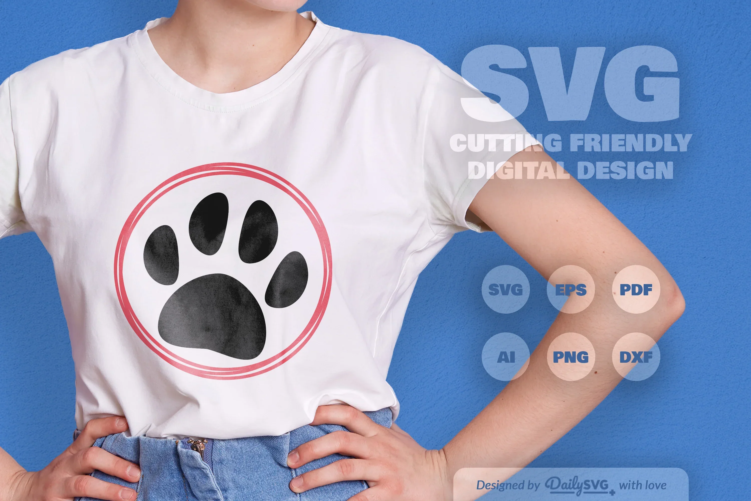 Paws SVG Bundle for Pets - Image 2