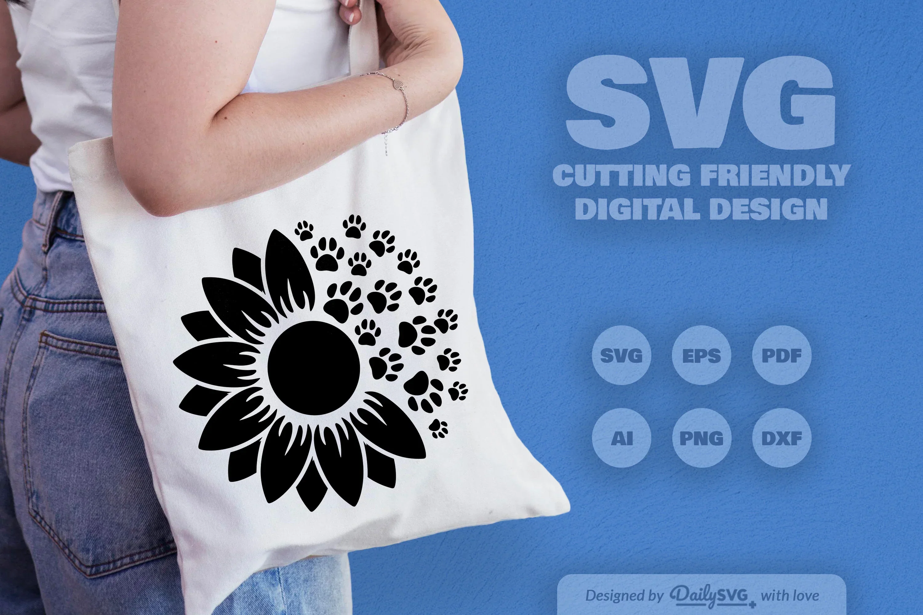 Paws SVG Bundle for Pets - Image 6