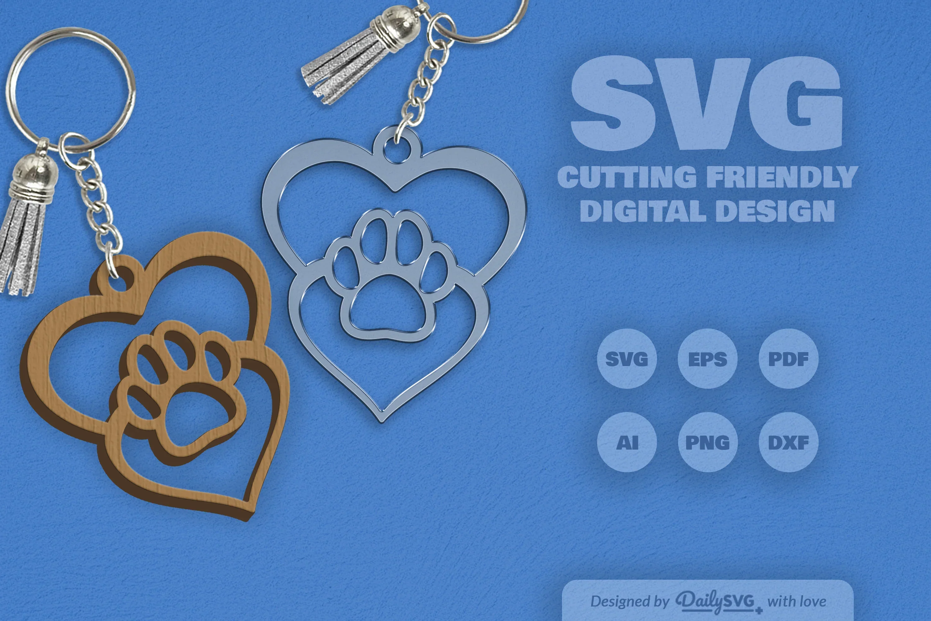 Pet Paw SVG Bundle - Image 2