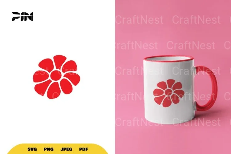 Petal Icon Flowers SVG Bundle