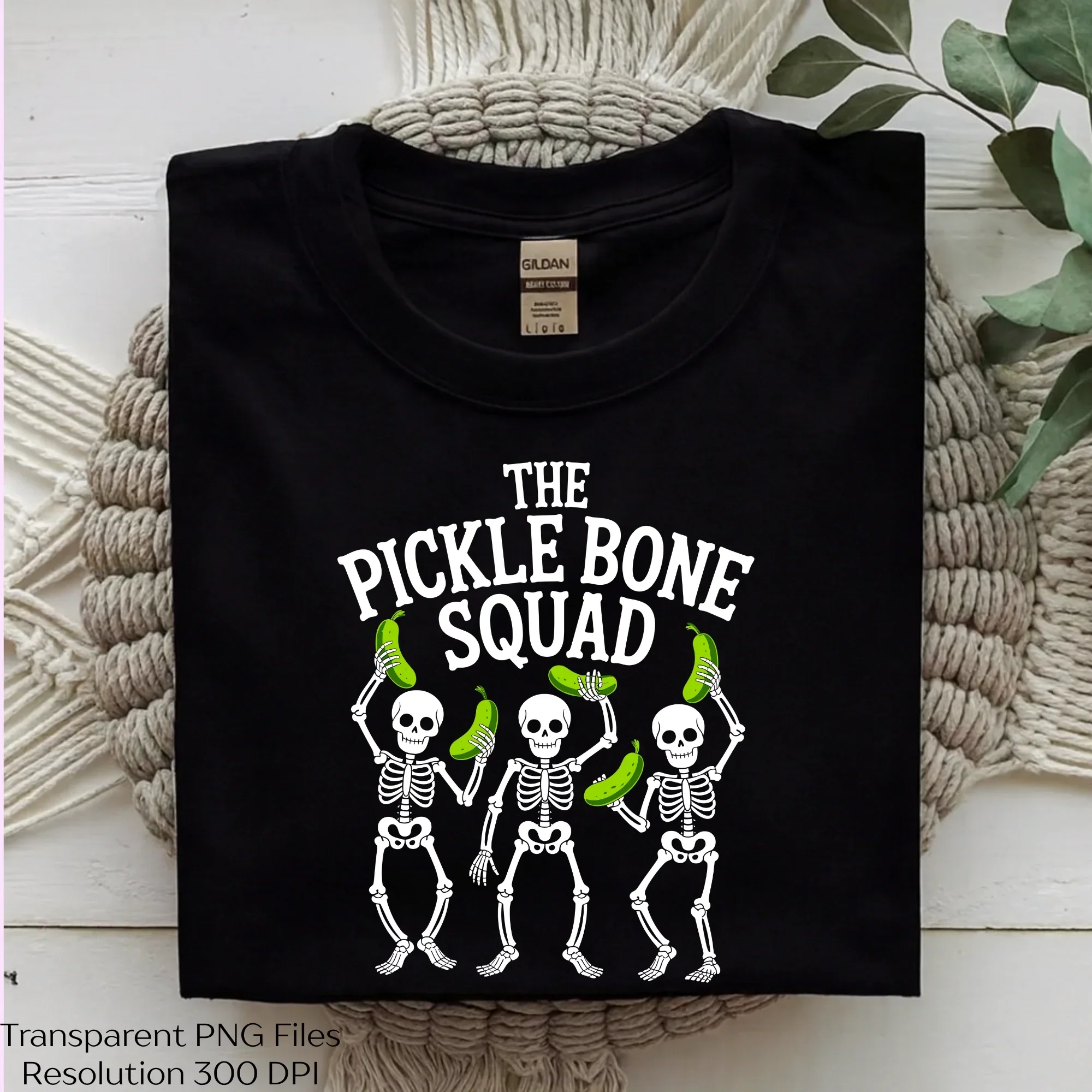 Pickle Bone Squad Skeleton SVG Bundle