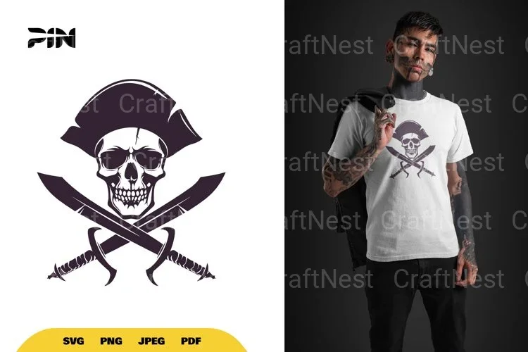 Pirate Skull SVG Bundle