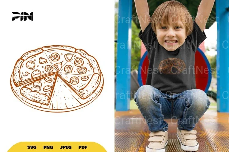 Pizza Fast Food SVG Bundle