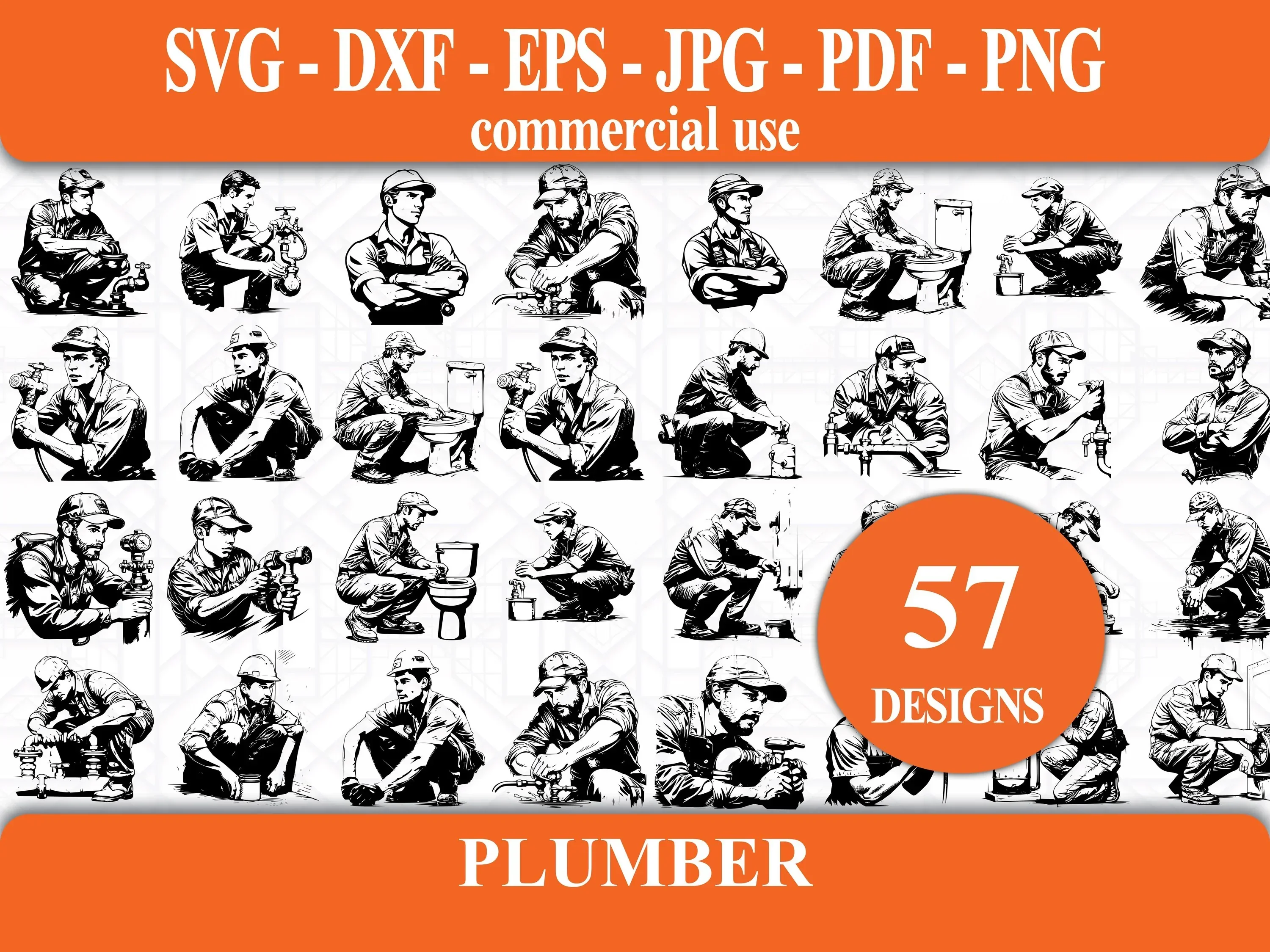 Plumber SVG Bundle