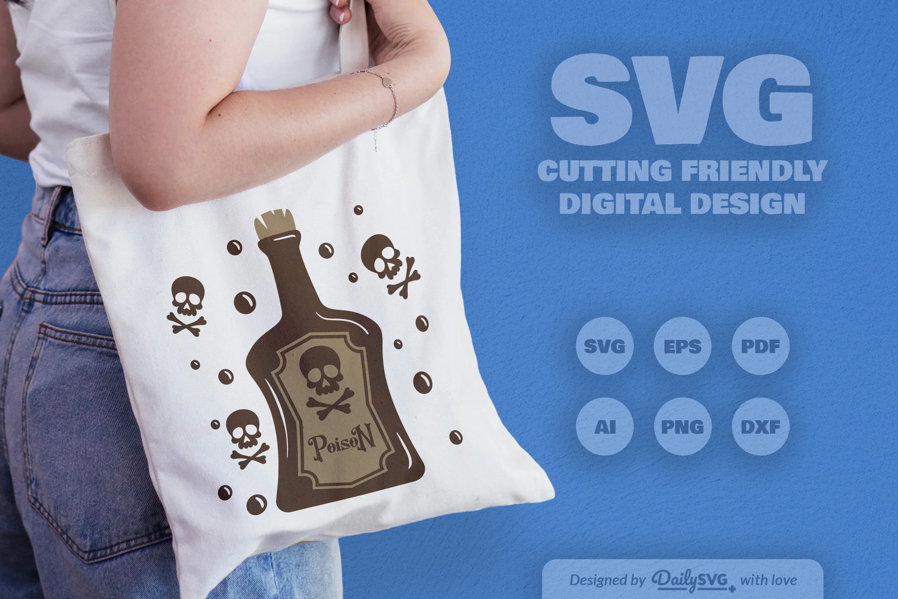 Poison Bottle Halloween SVG Bundle - Image 4