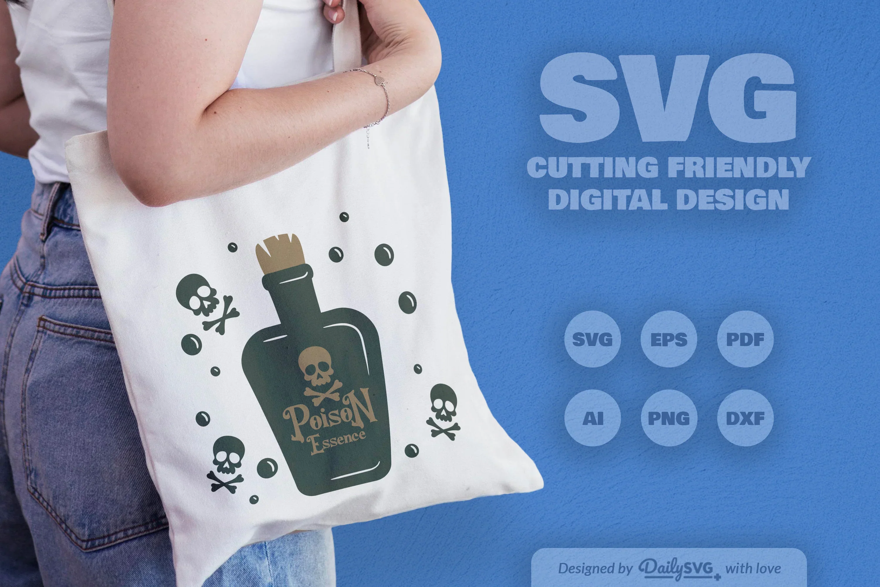Poison Bottle Halloween SVG Bundle - Image 4