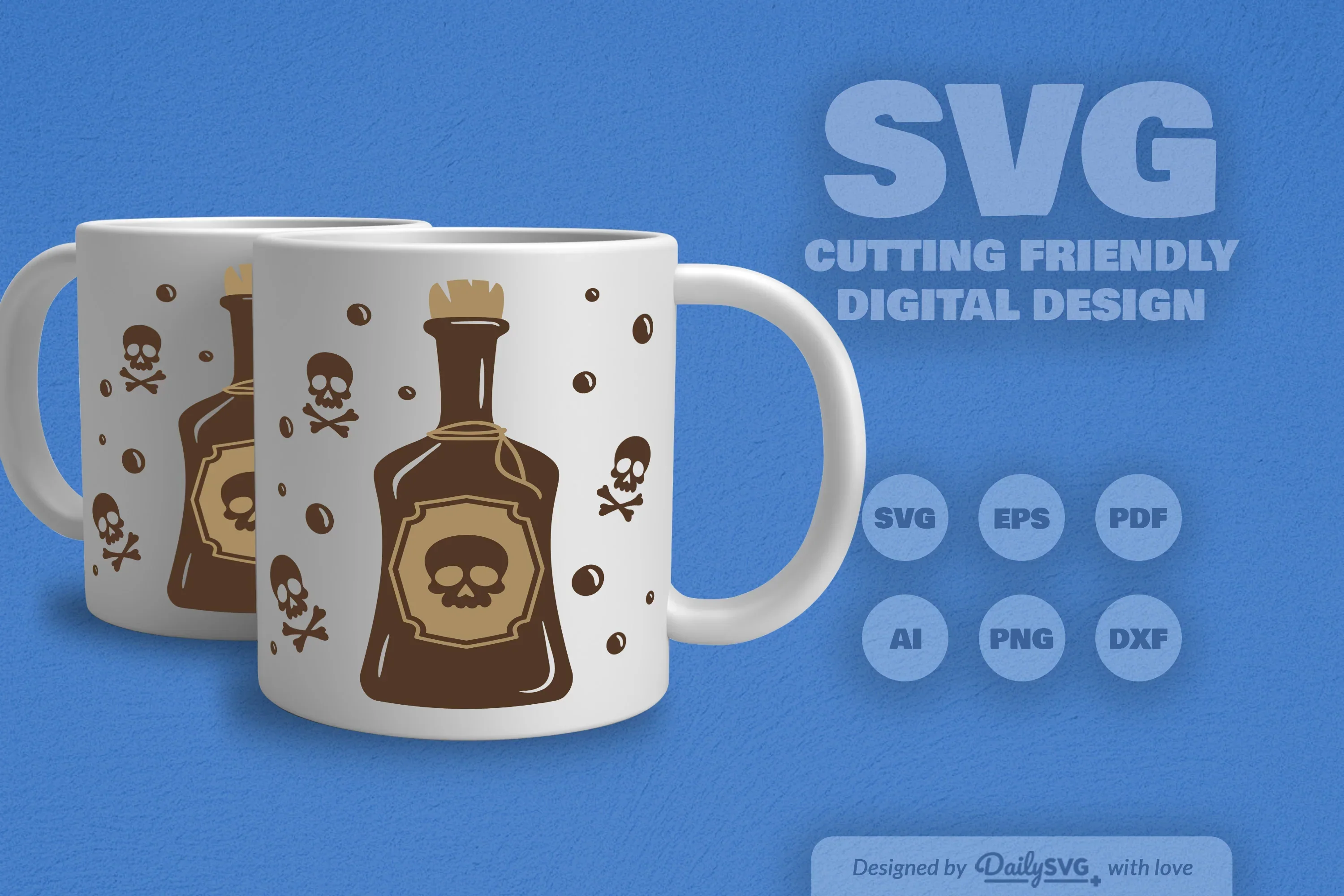 Poison Bottle Halloween SVG Bundle - Image 5