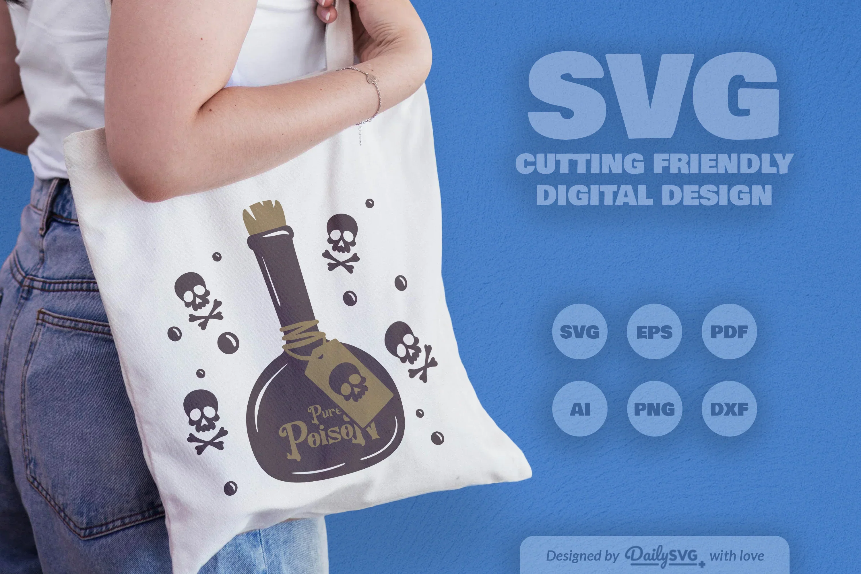 Poison Bottle Halloween SVG Bundle - Image 4