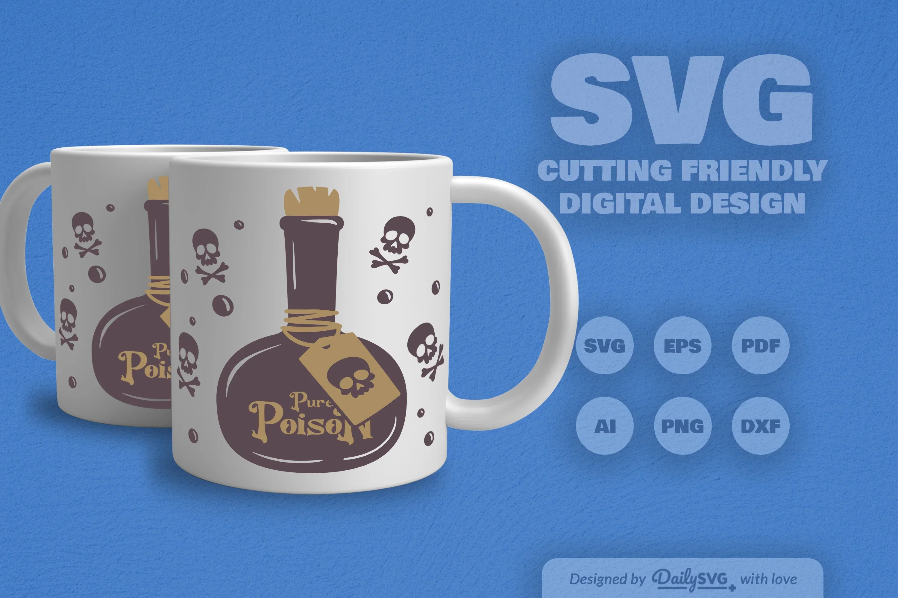 Poison Bottle Halloween SVG Bundle - Image 5