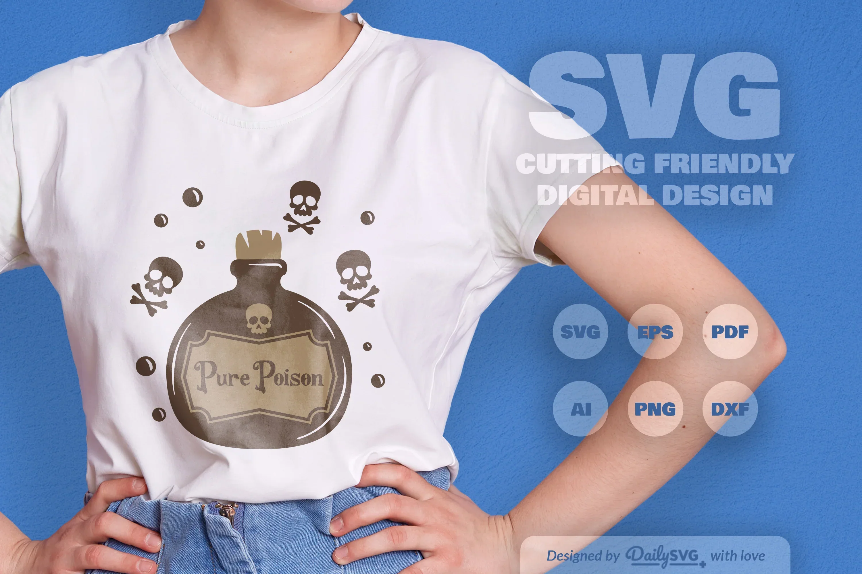 Poison Bottle Halloween SVG Bundle - Image 2