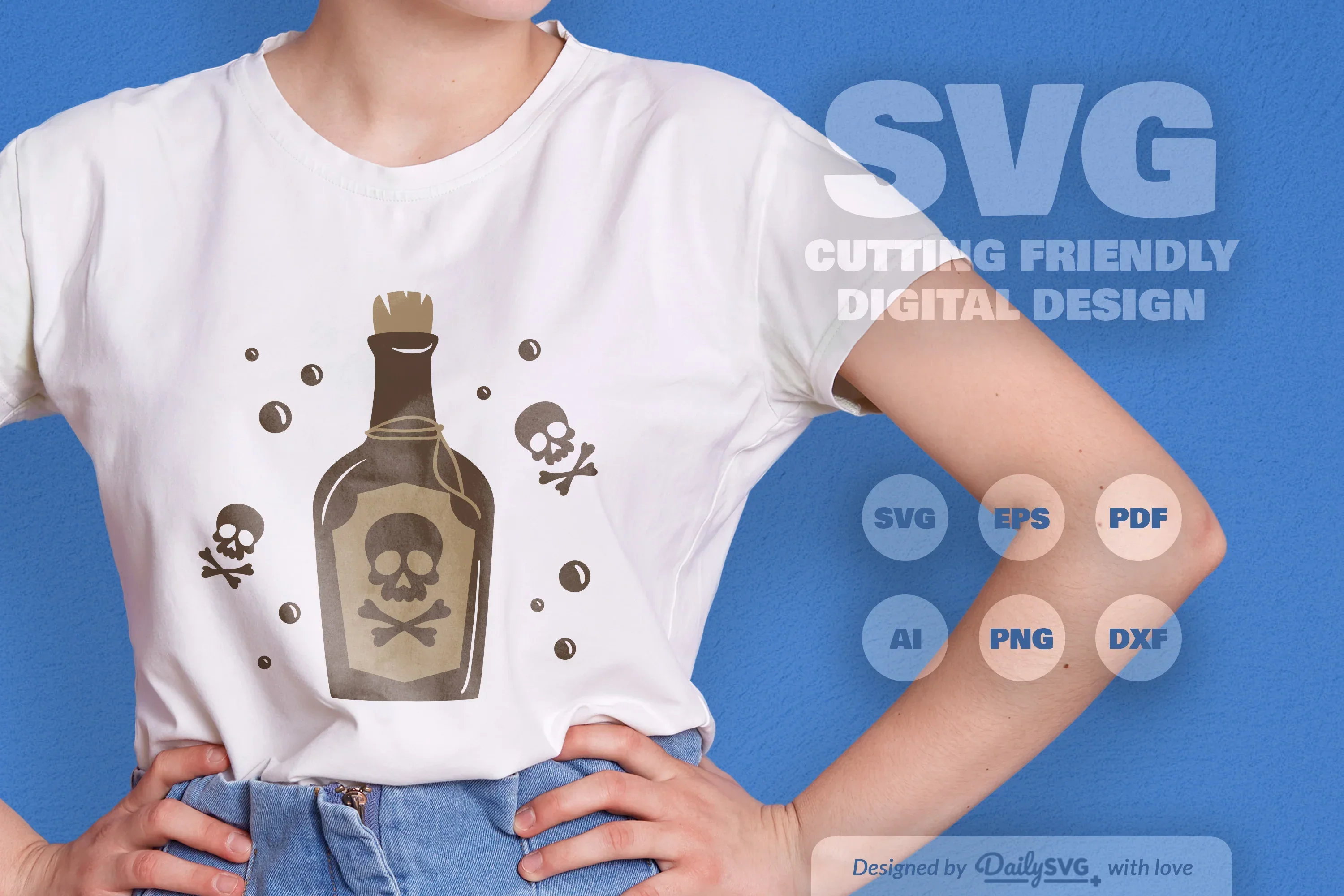 Poison Bottle Halloween SVG Bundle - Image 5