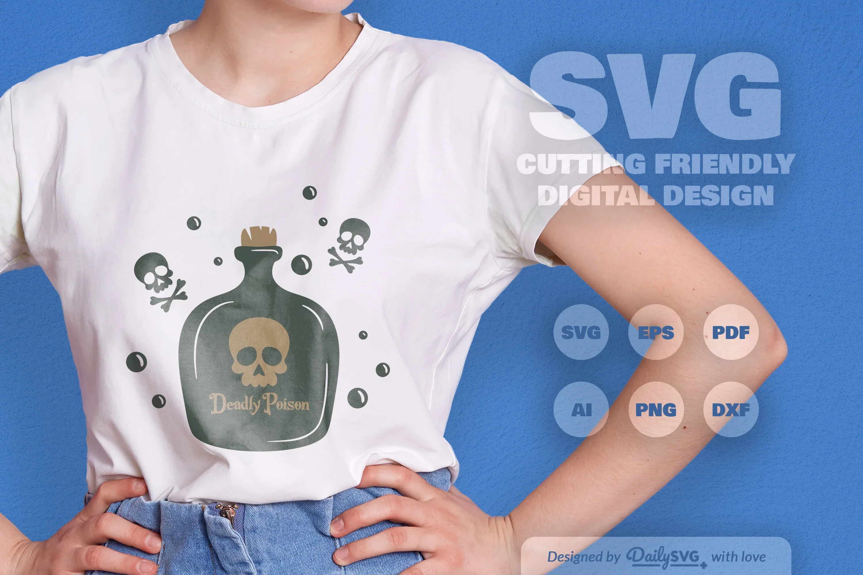 Poison Bottle Halloween SVG Bundle - Image 2