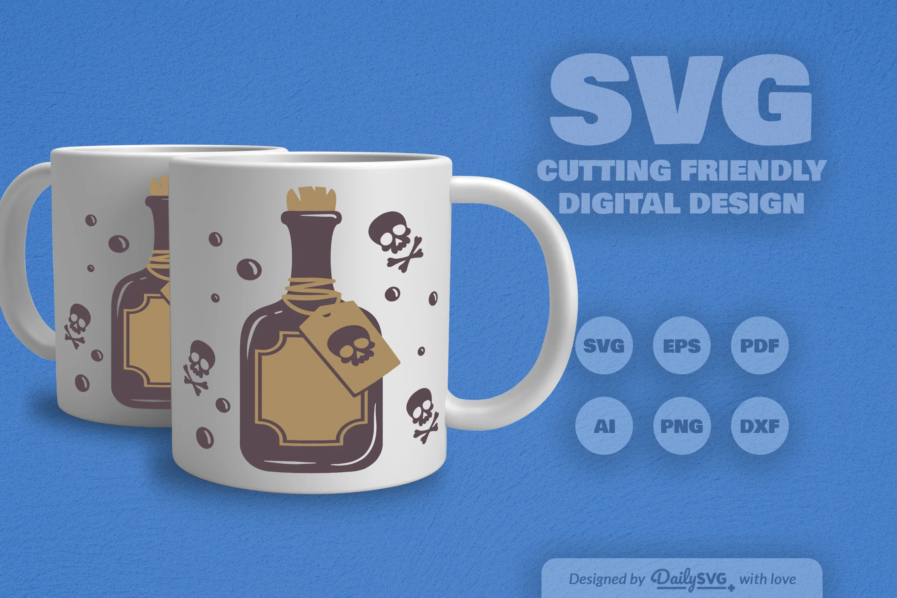 Poison Bottle Halloween SVG Bundle - Image 5