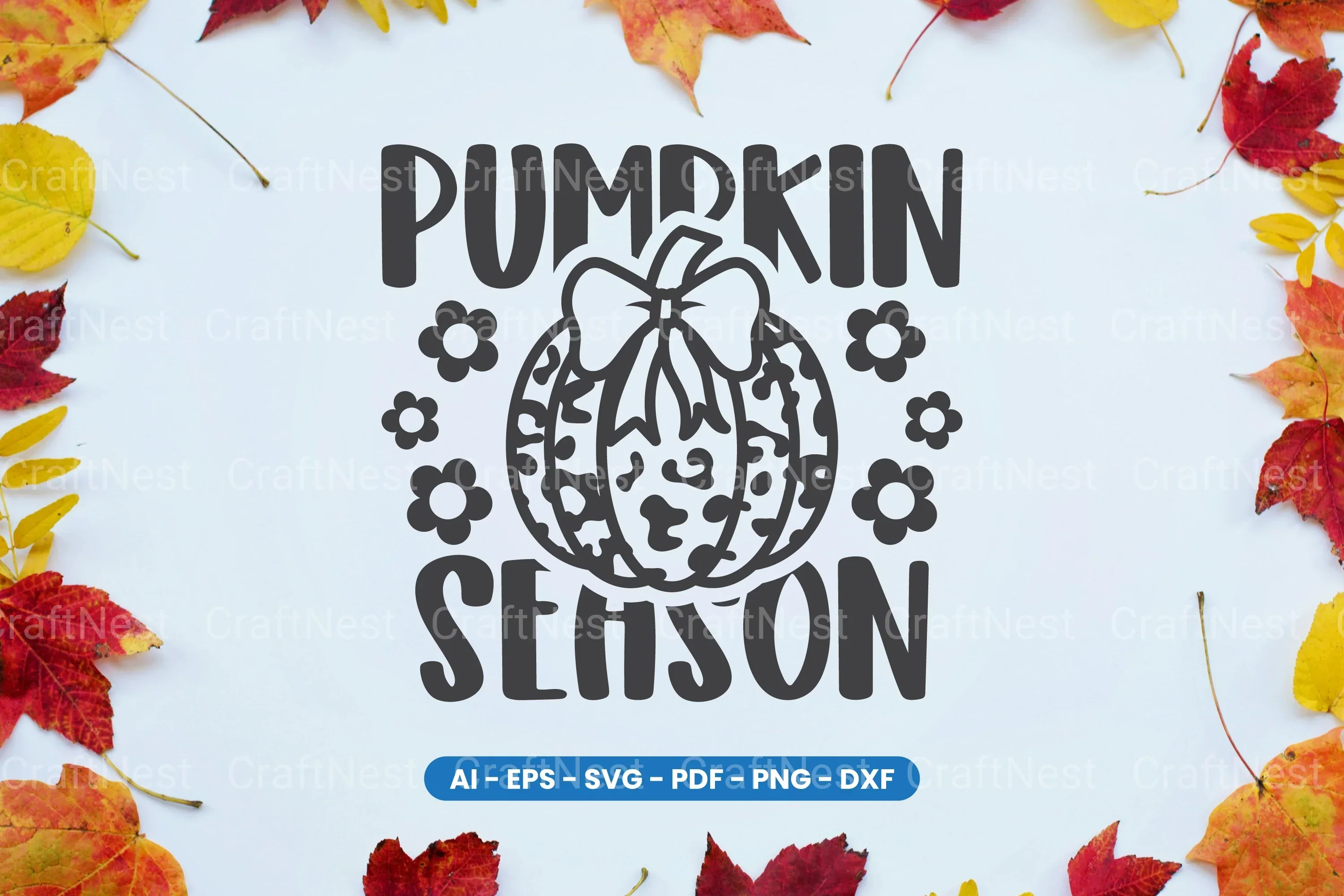 Pumpkin Season SVG Bundle