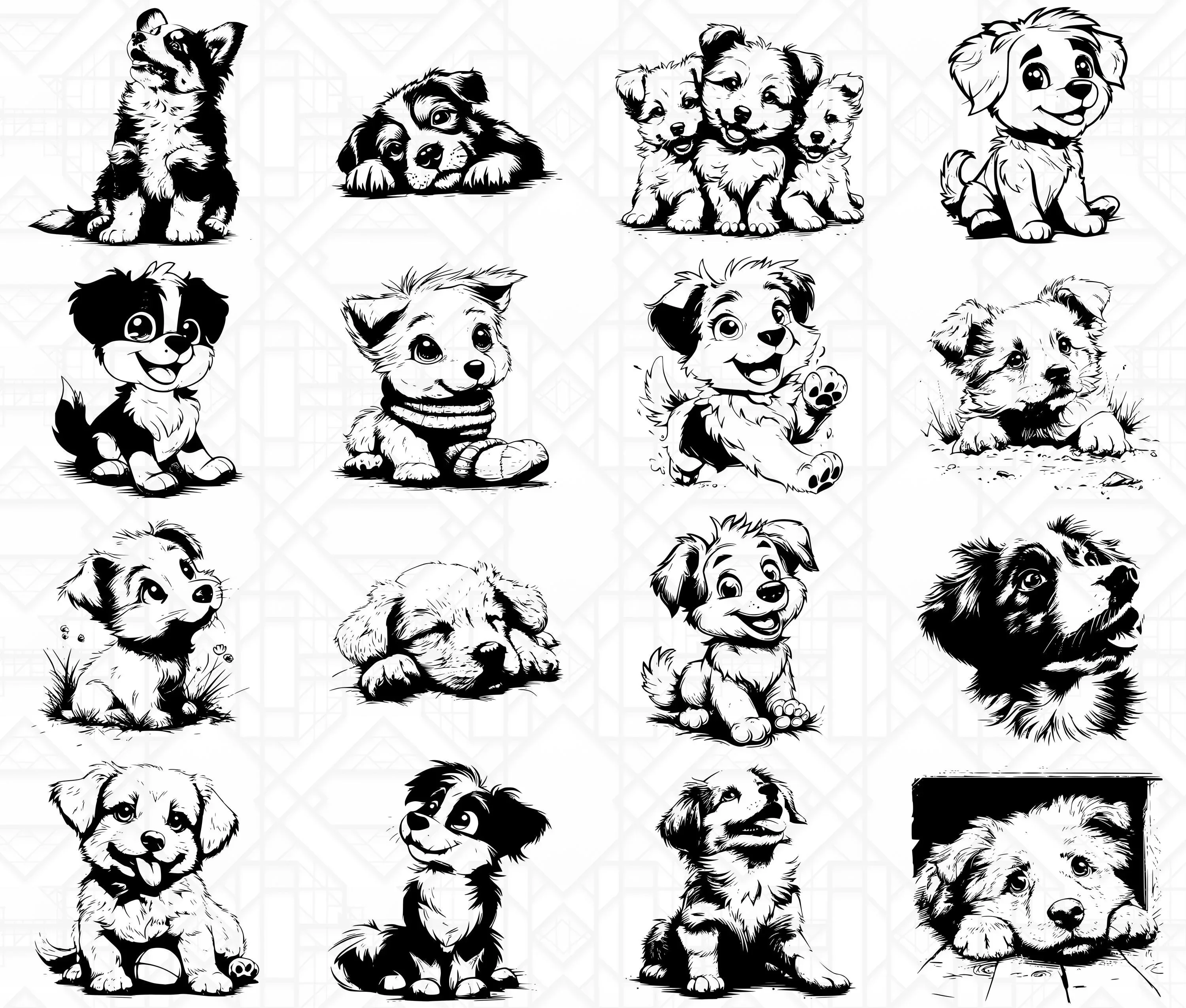Puppy Playtime SVG Bundle - Image 4