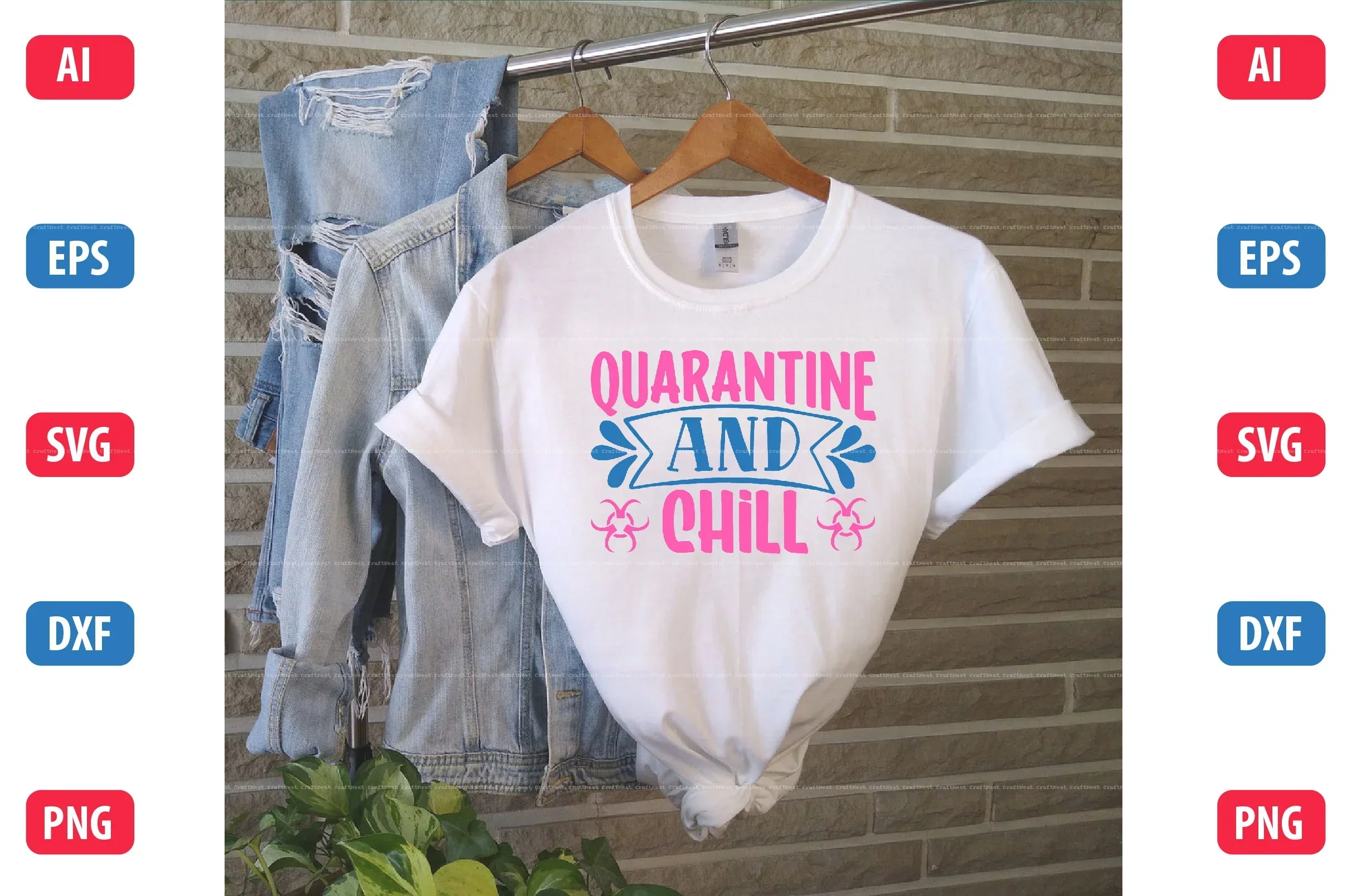 Quarantine Design SVG Bundle - Image 9